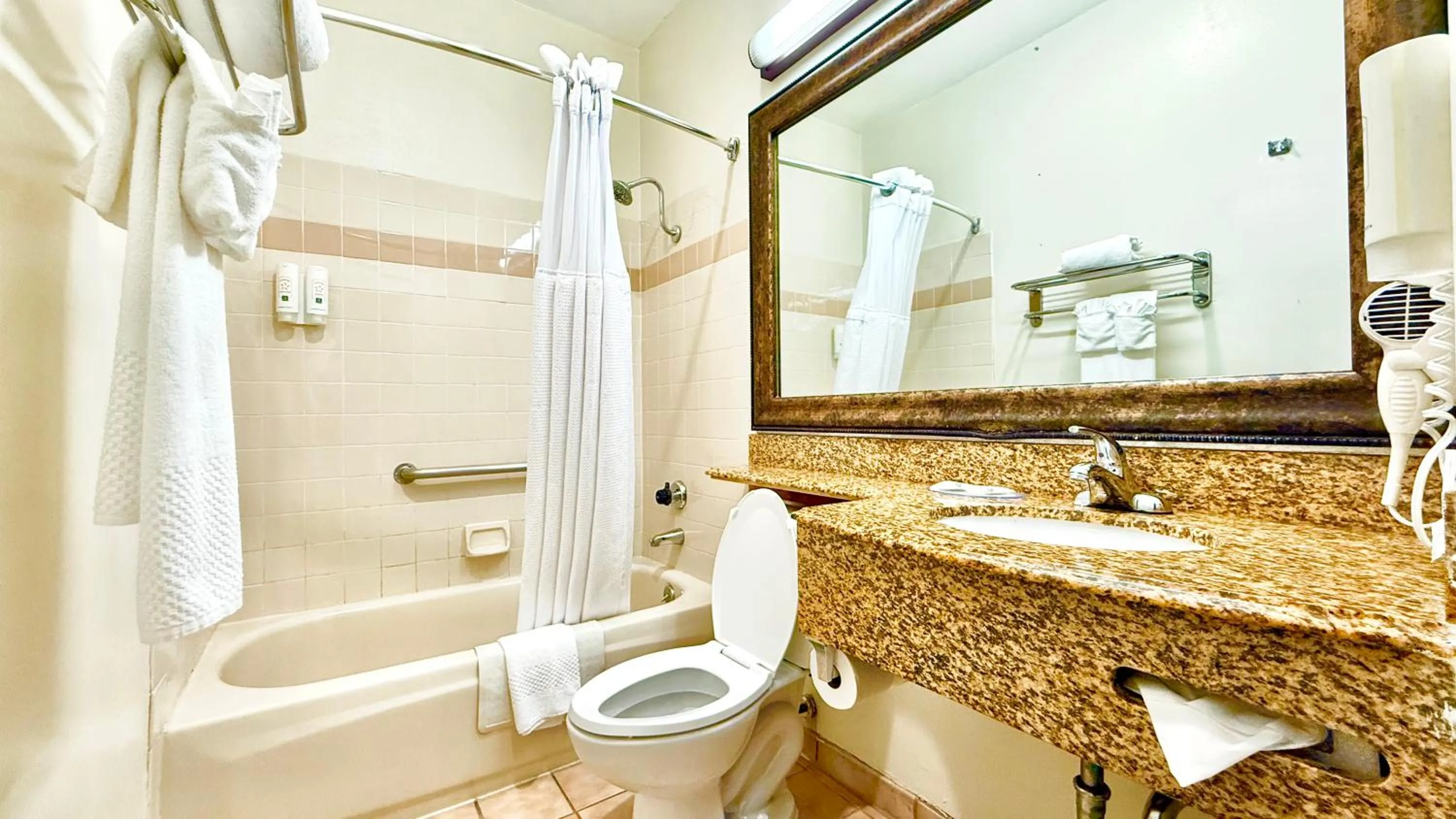 Bathroom in Quality Inn & Suites Los Angeles Airport - LAX