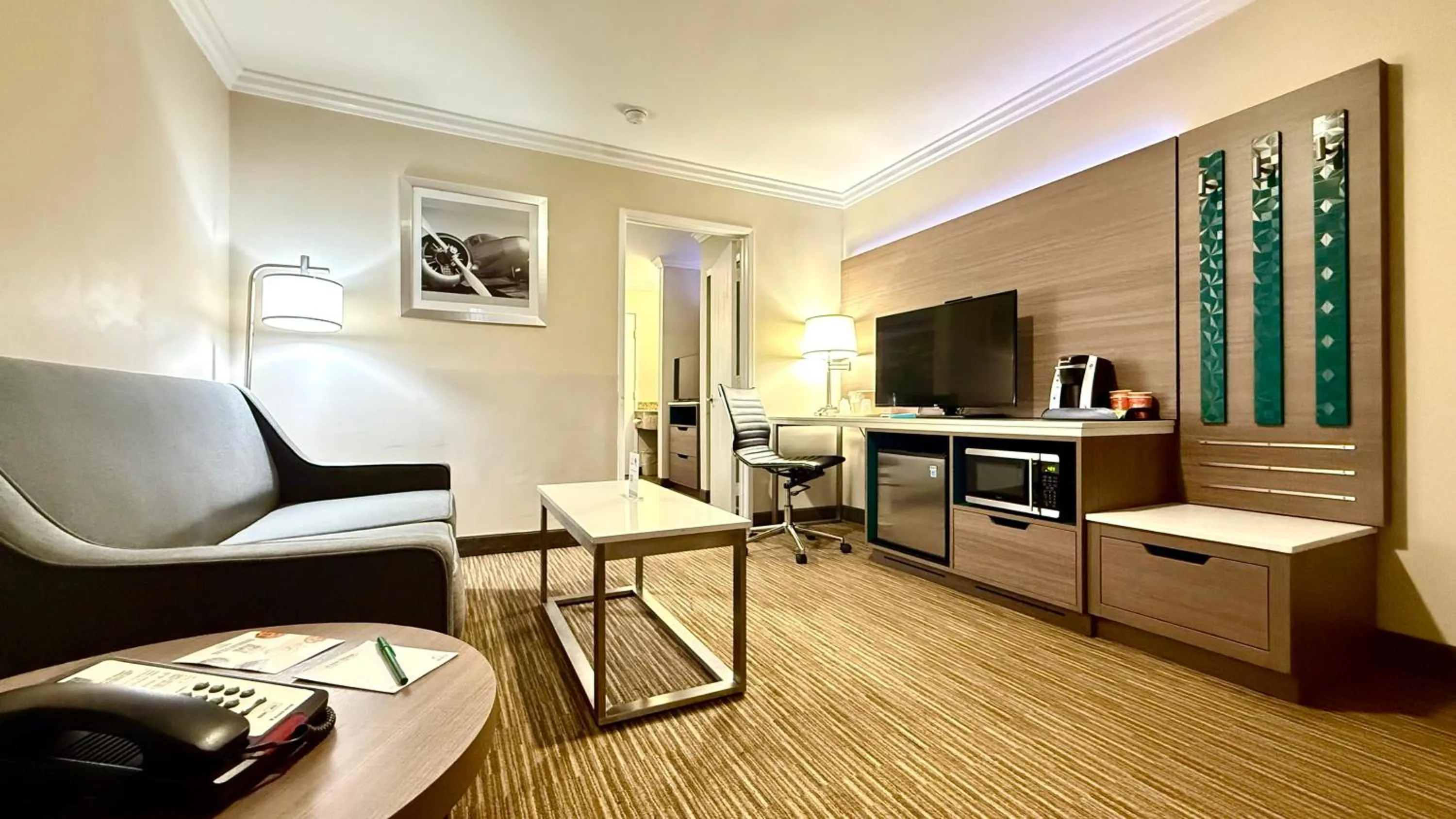 TV and multimedia in Quality Inn & Suites Los Angeles Airport - LAX