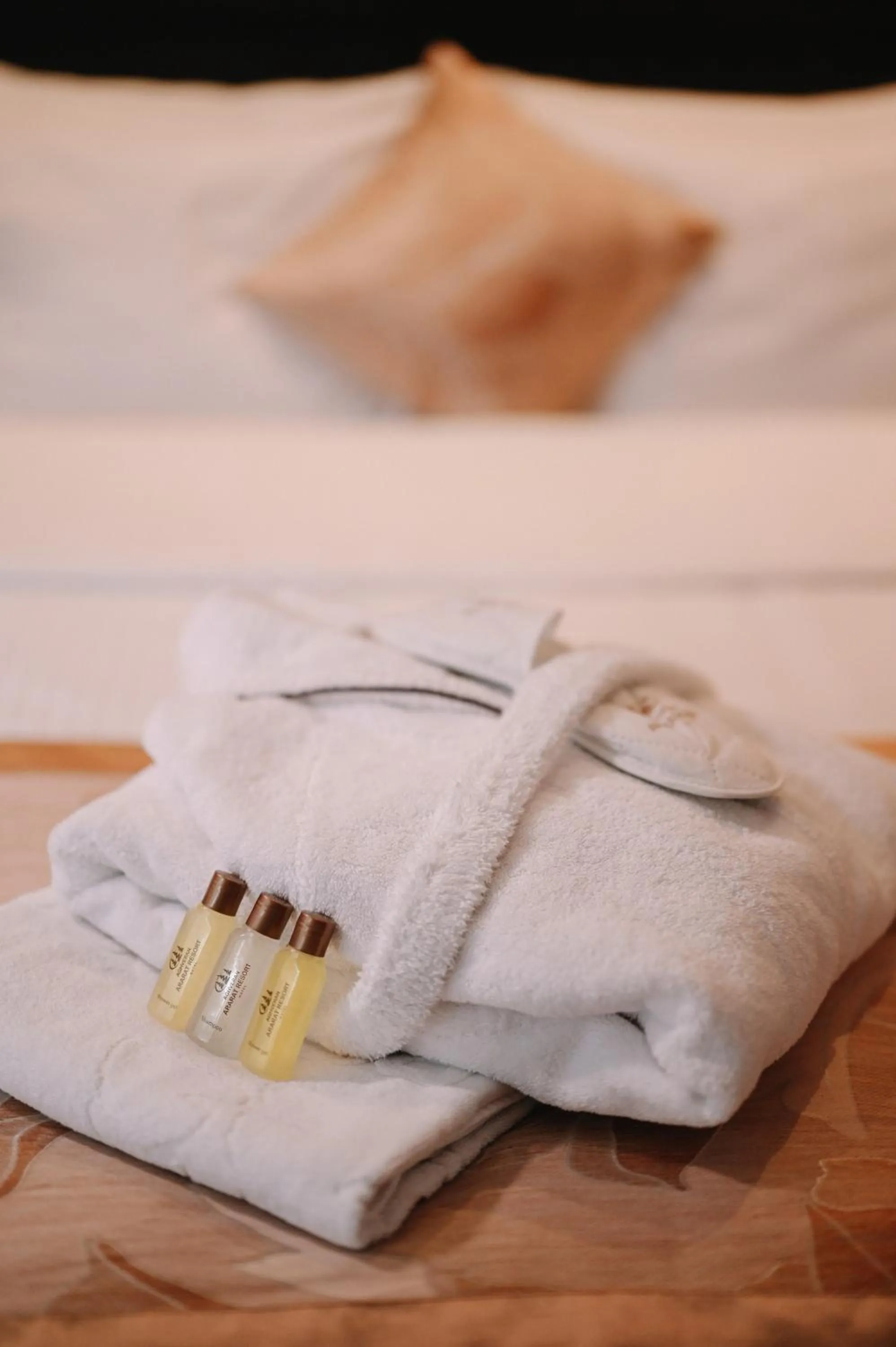 Bathroom, Bed in Aghveran Ararat Resort Hotel