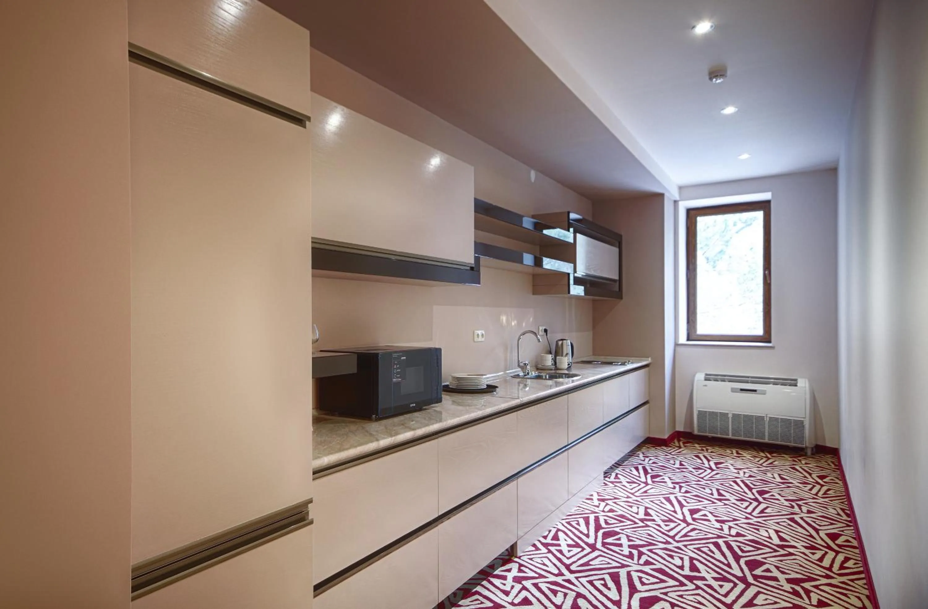 Kitchen or kitchenette in Aghveran Ararat Resort Hotel