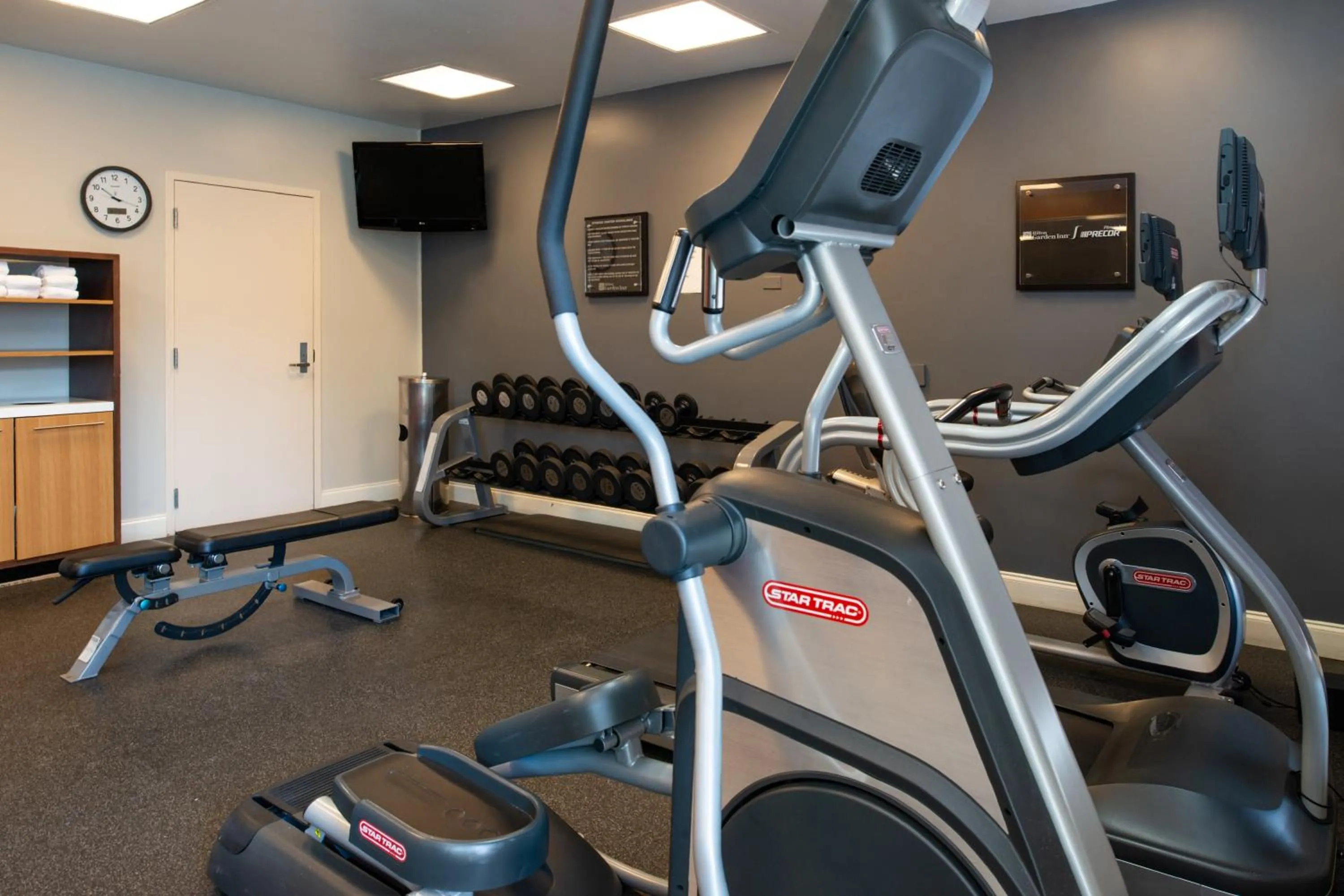 Fitness centre/facilities in Hilton Garden Inn Baton Rouge Airport