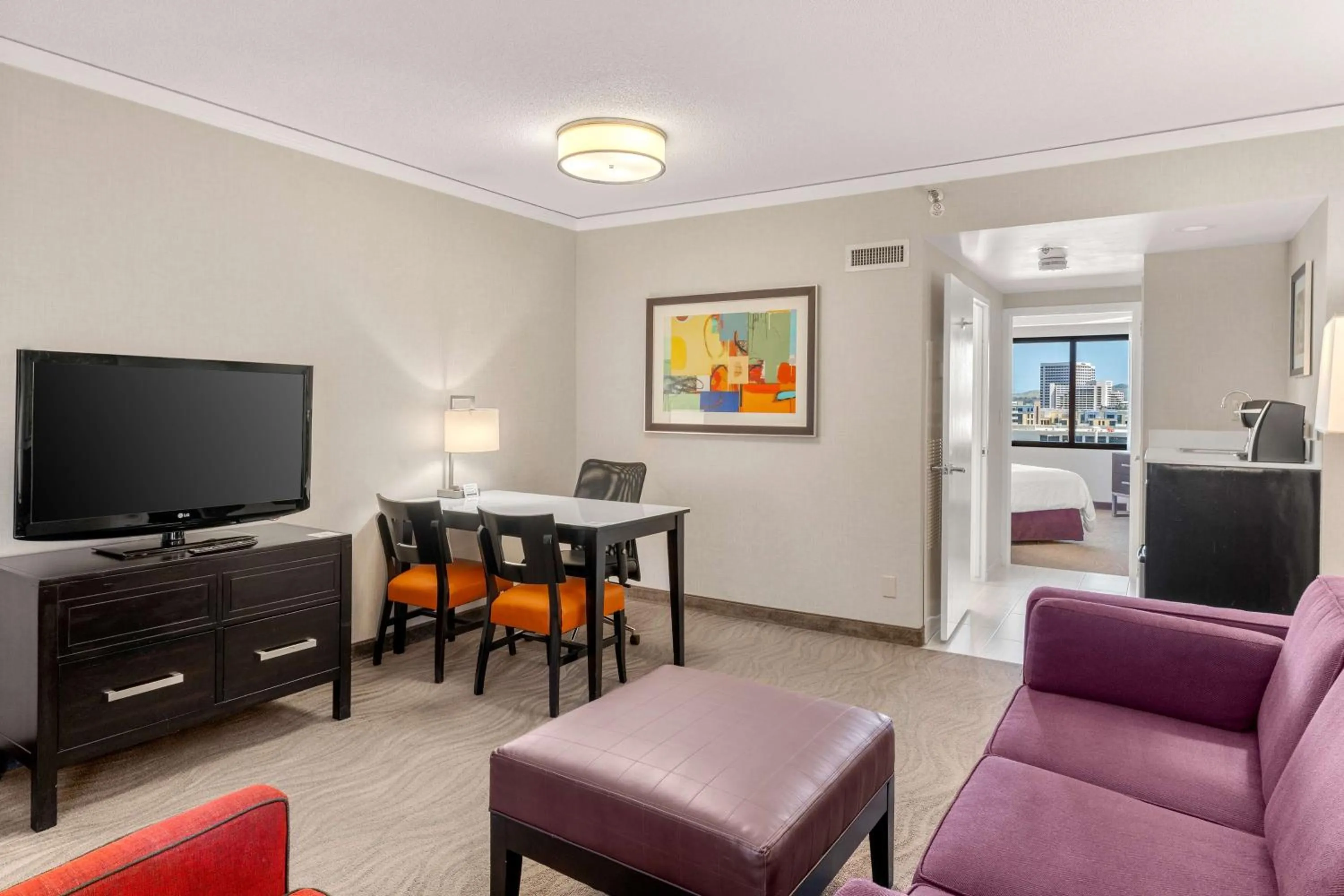 Bedroom in Embassy Suites by Hilton Irvine Orange County Airport