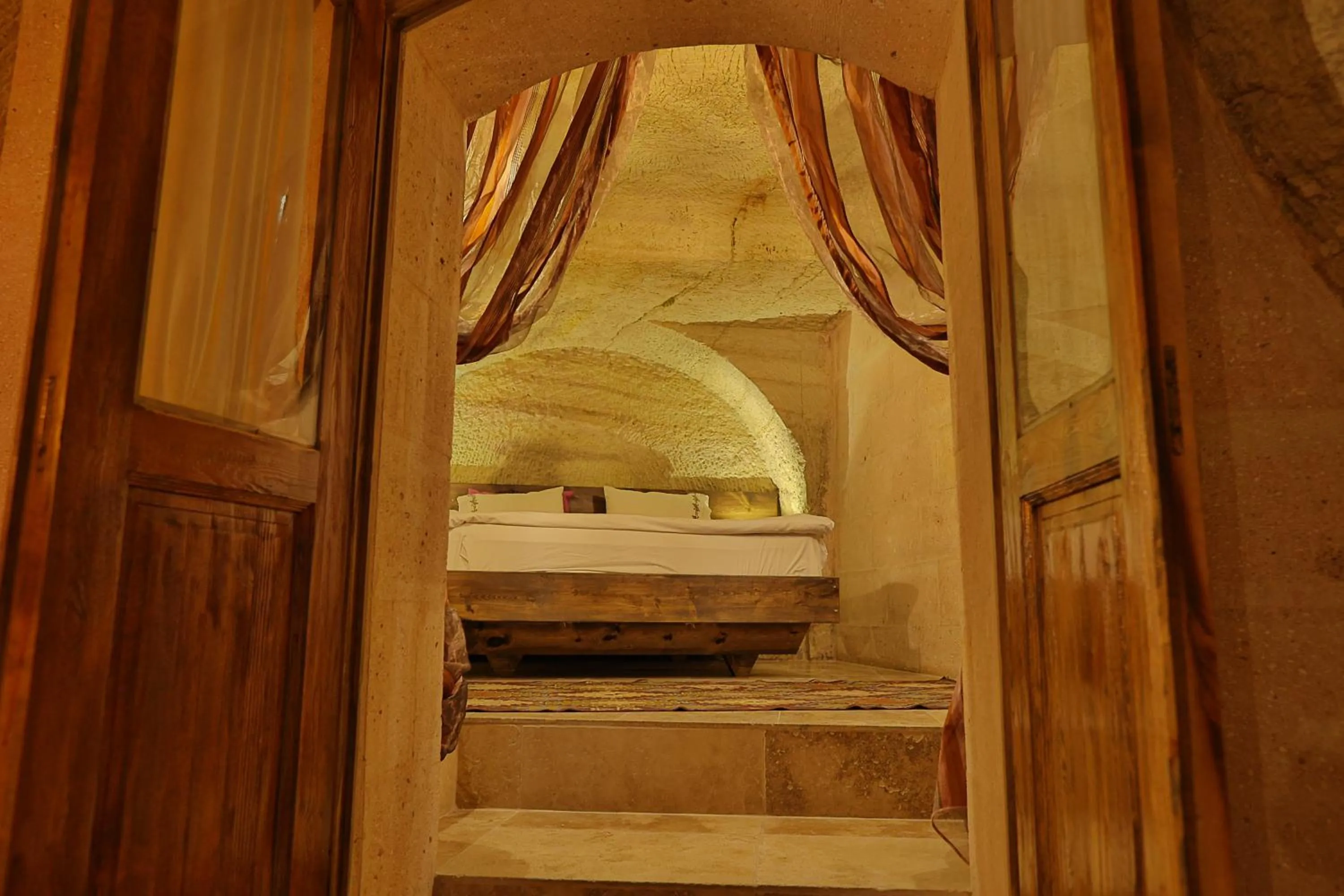 Photo of the whole room in Demisos Caves Hotel