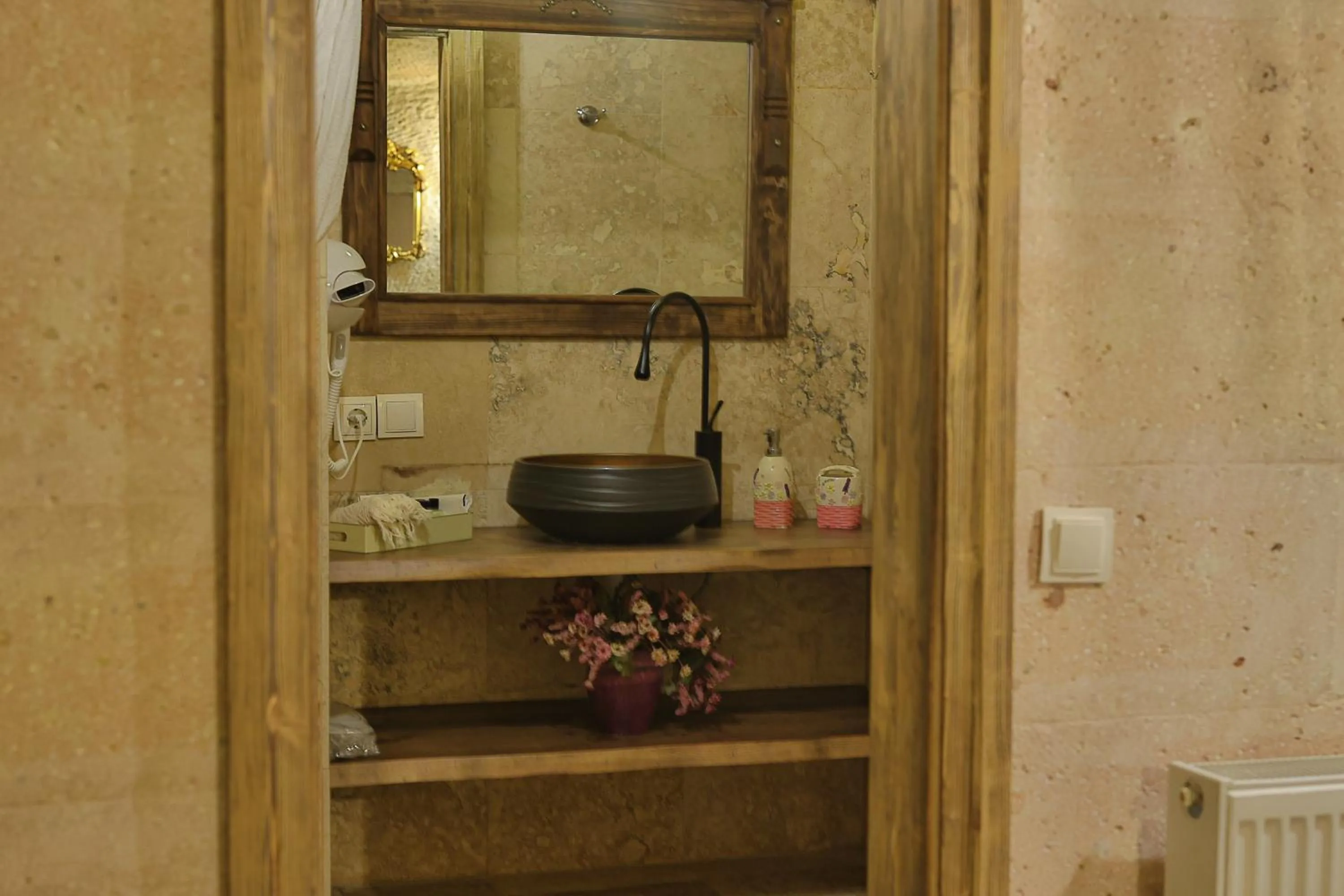 Photo of the whole room in Demisos Caves Hotel