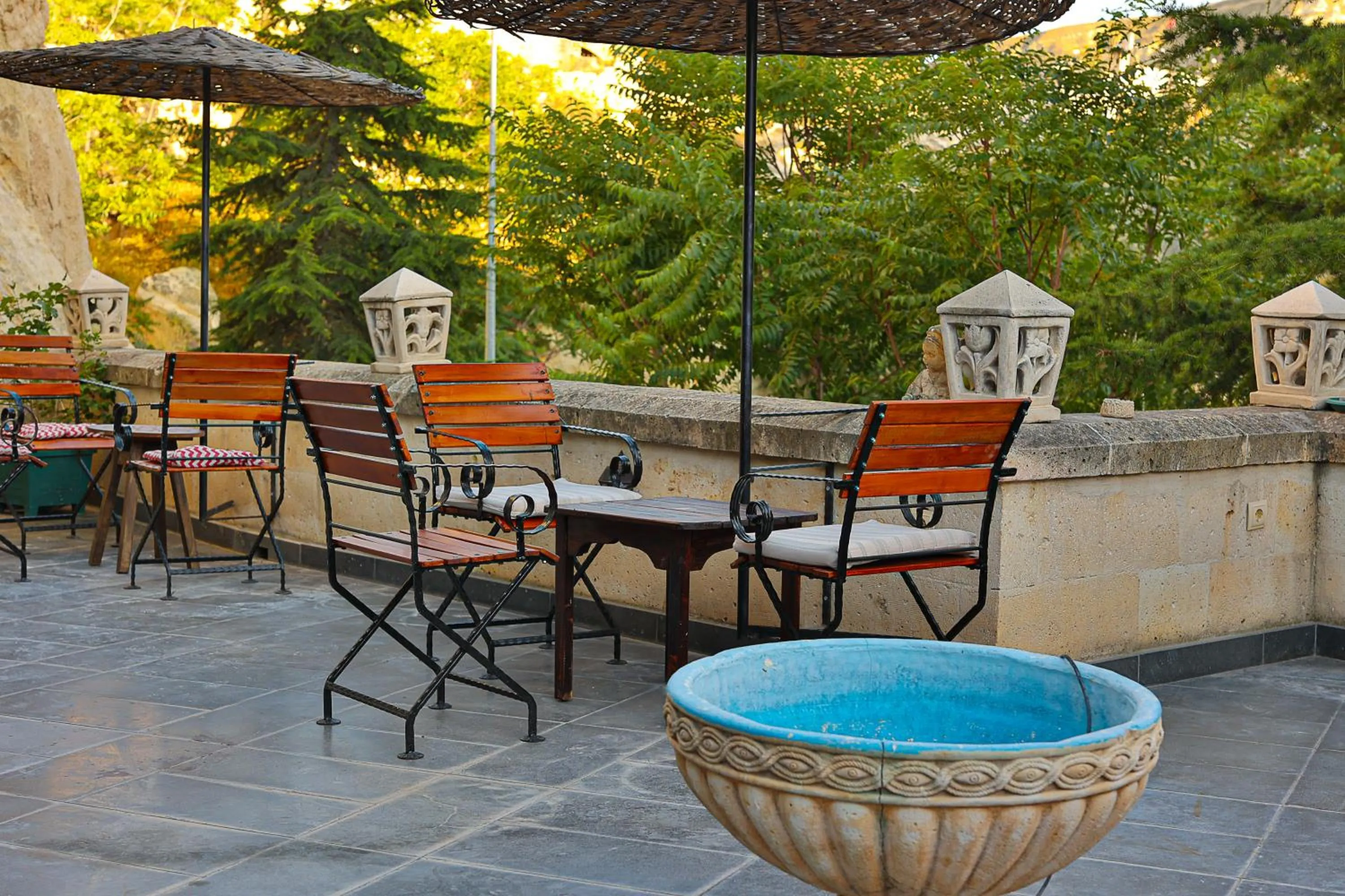Balcony/Terrace in Demisos Caves Hotel