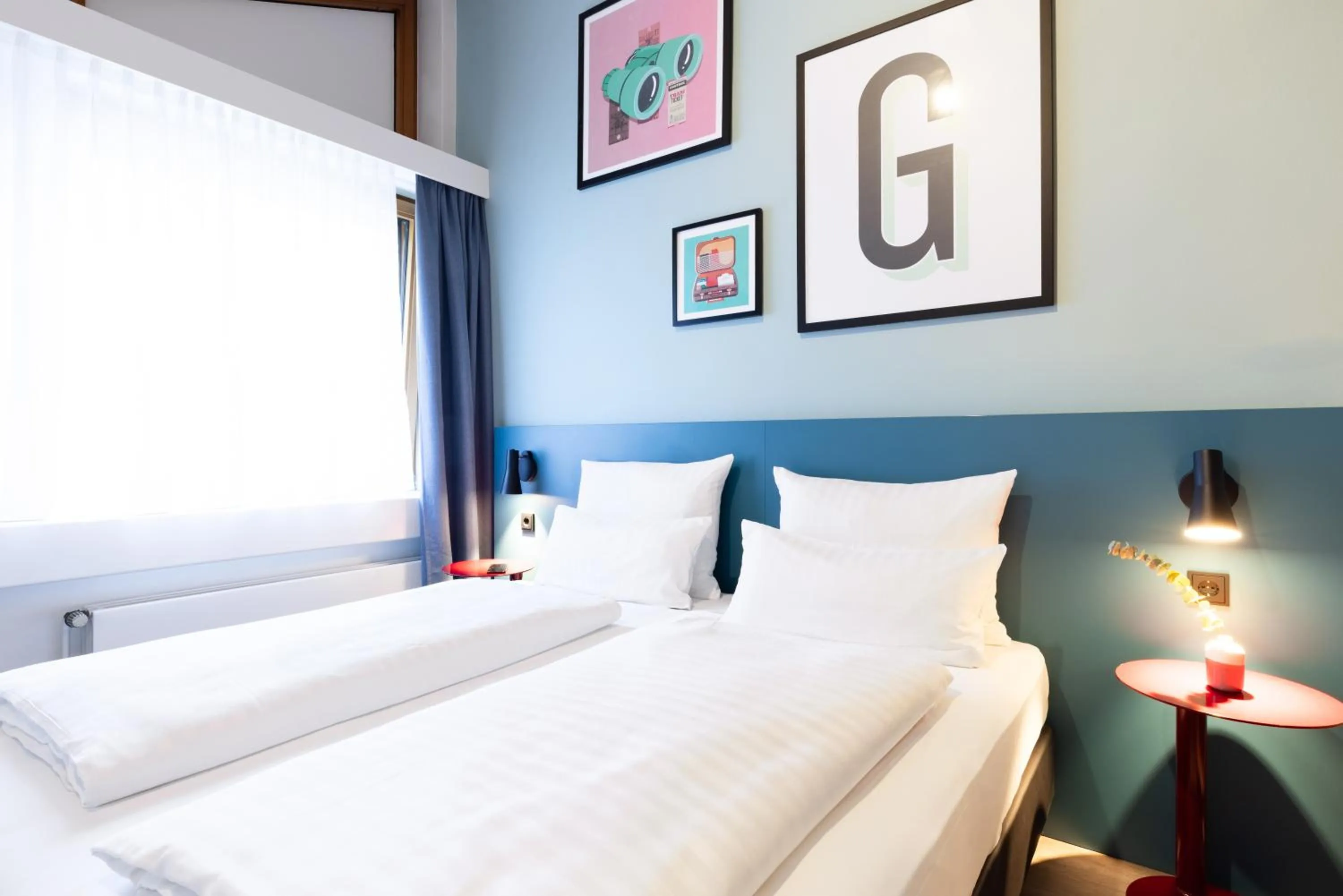 Bed in Garner Hotel Kiel - Akademie