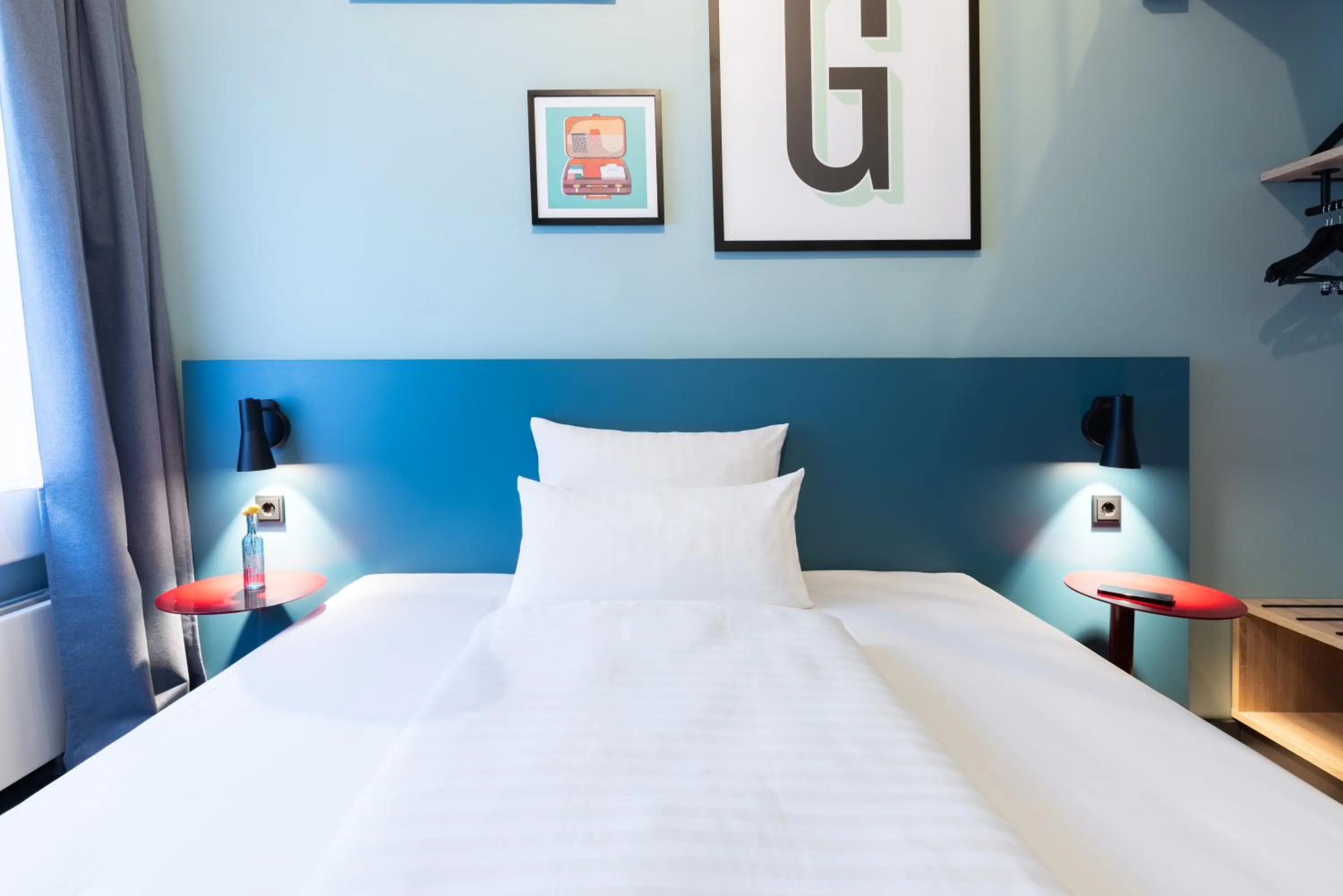 Bed in Garner Hotel Kiel - Akademie