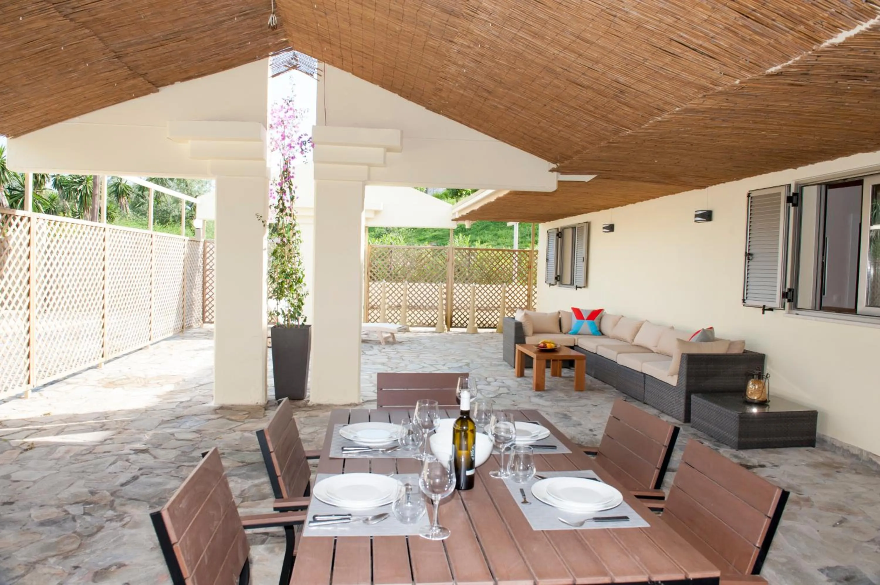Patio, Restaurant/Places to Eat in Helion Apartments