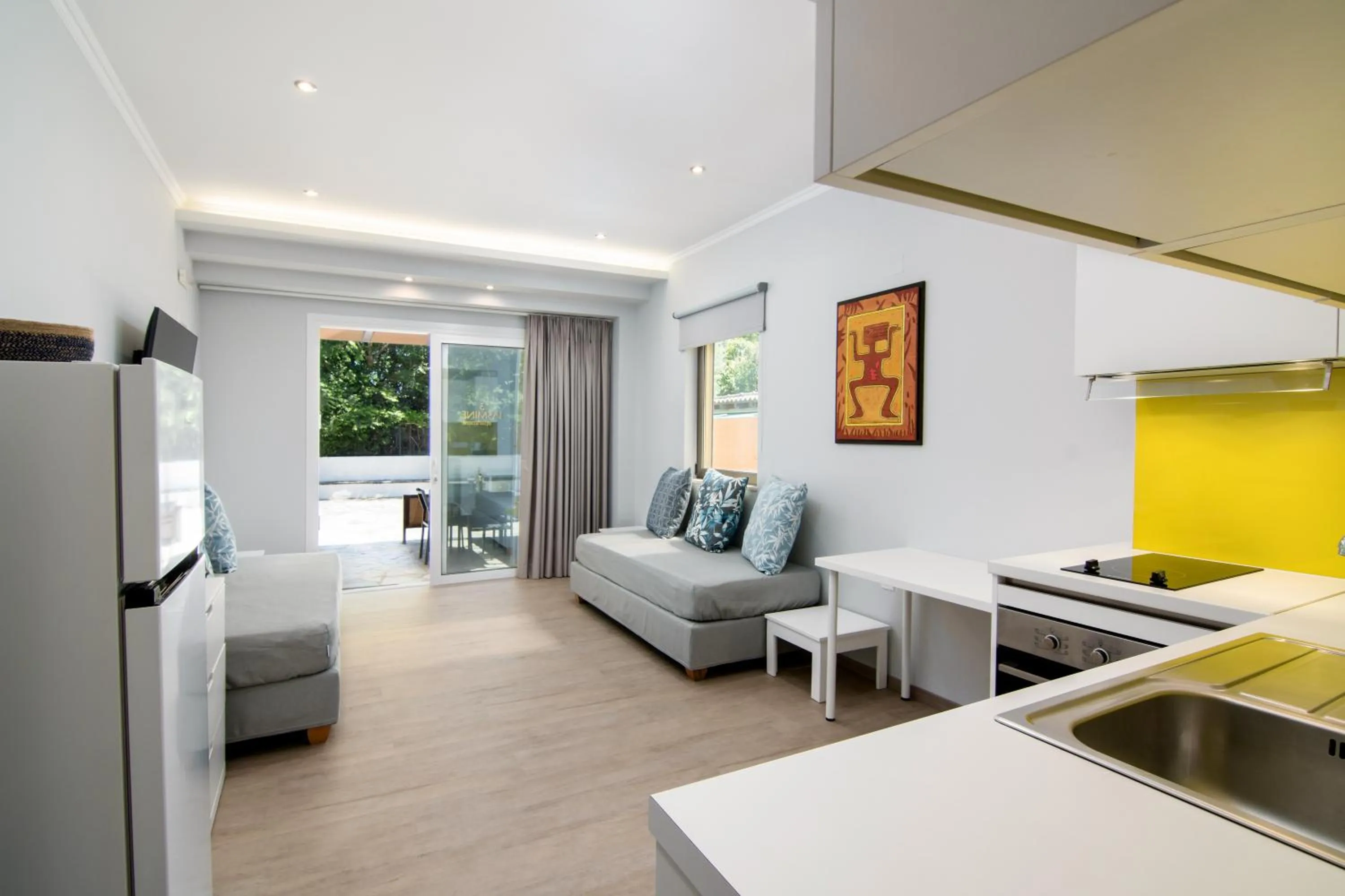 Living room, Seating Area in Helion Apartments