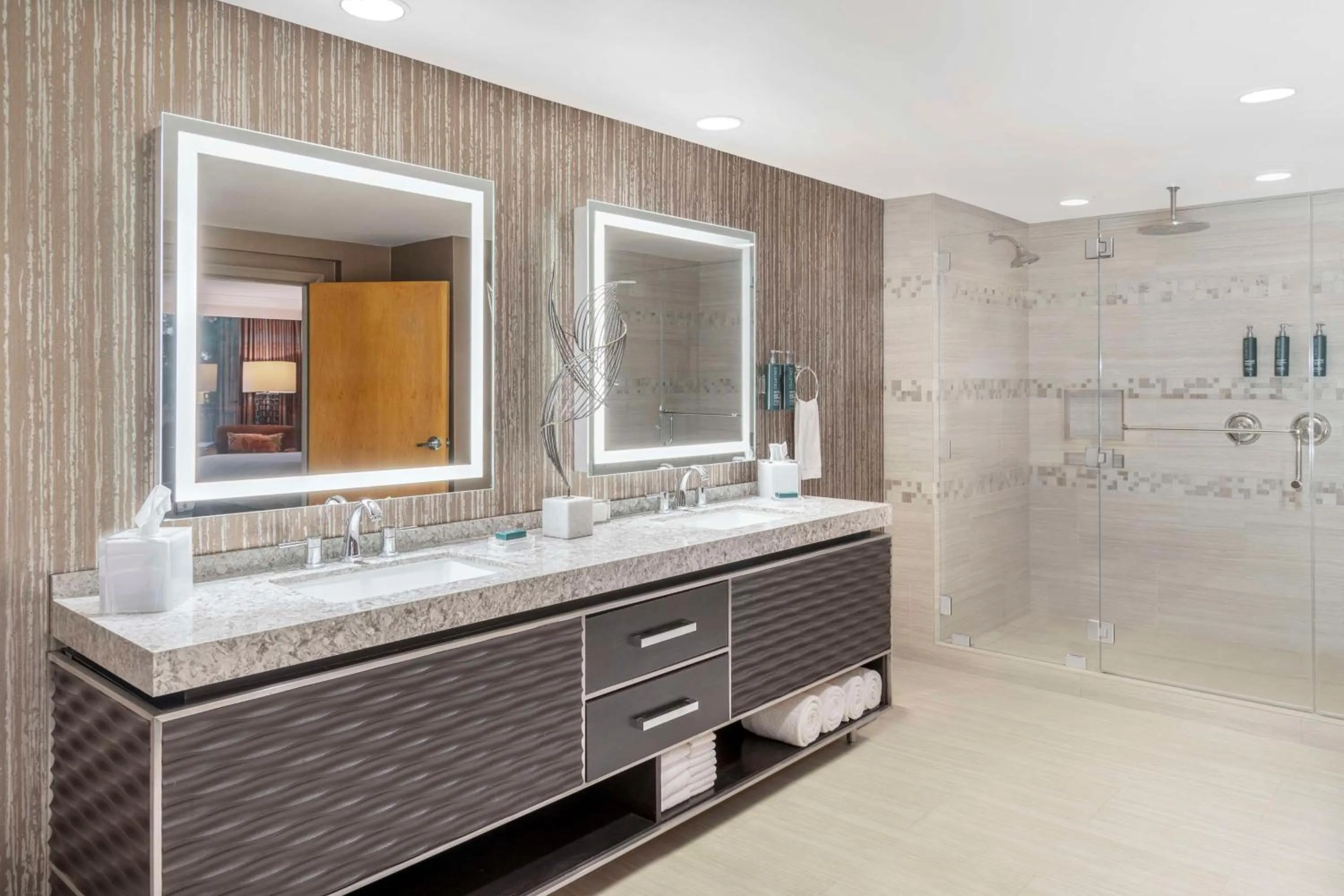 Bathroom in Hilton Orange County/Costa Mesa