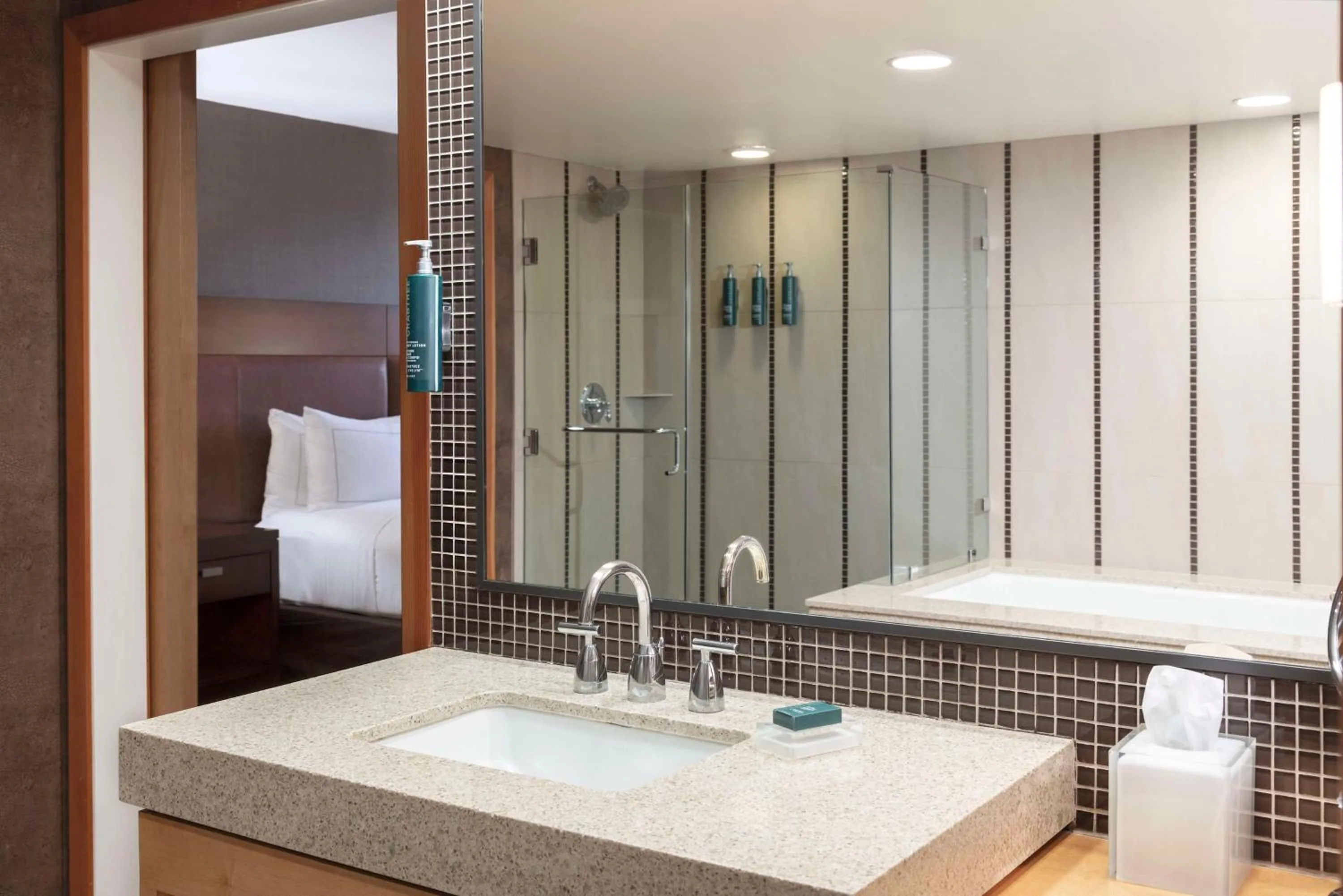 Bathroom in Hilton Orange County/Costa Mesa