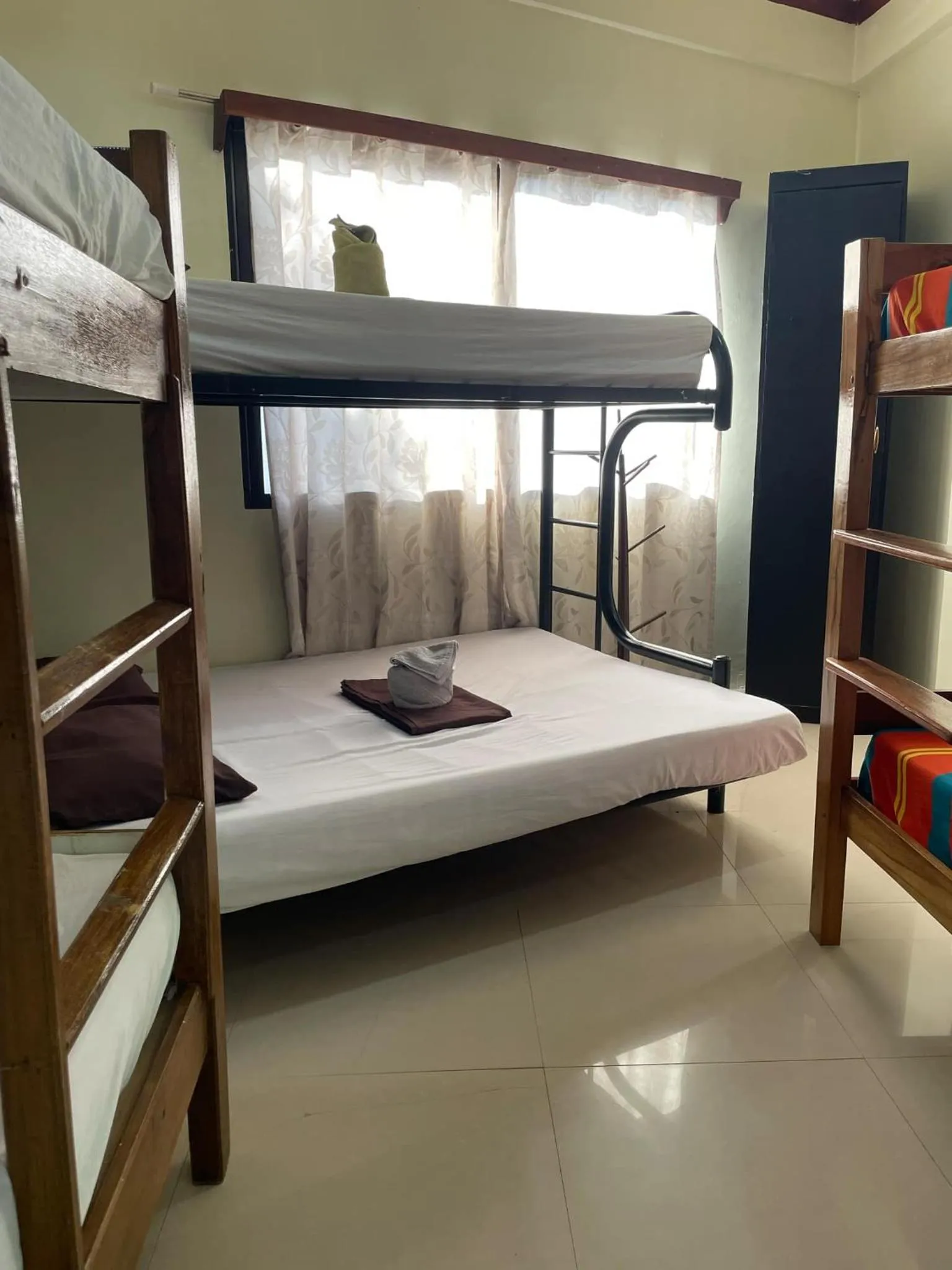 Bed in St. John Island View Pensionne