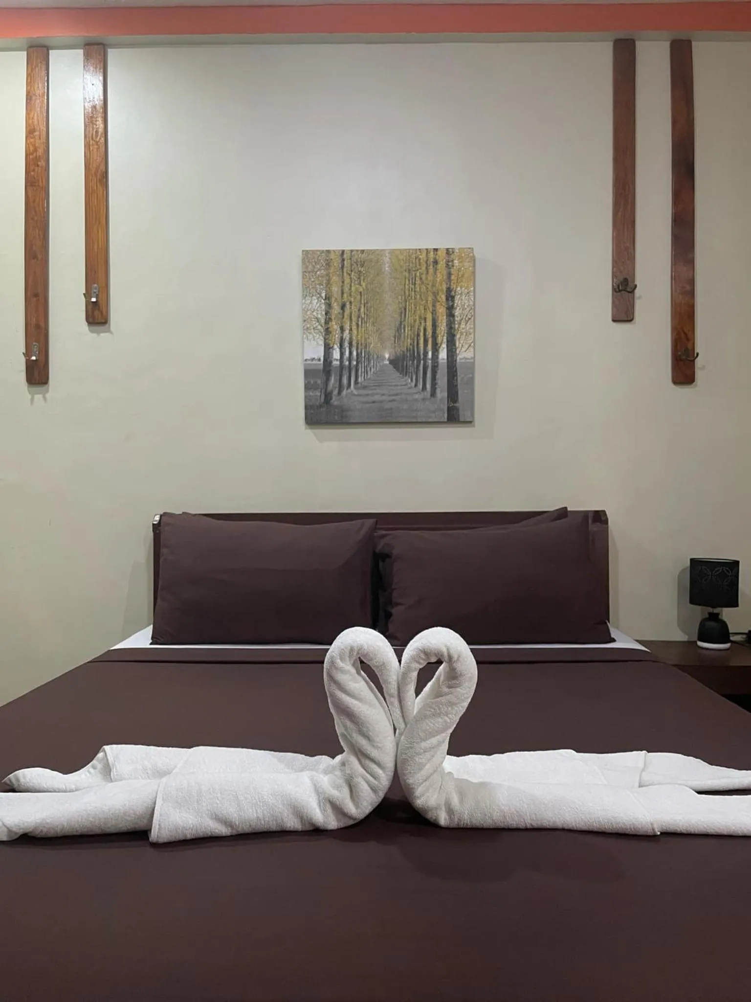 Bed in St. John Island View Pensionne