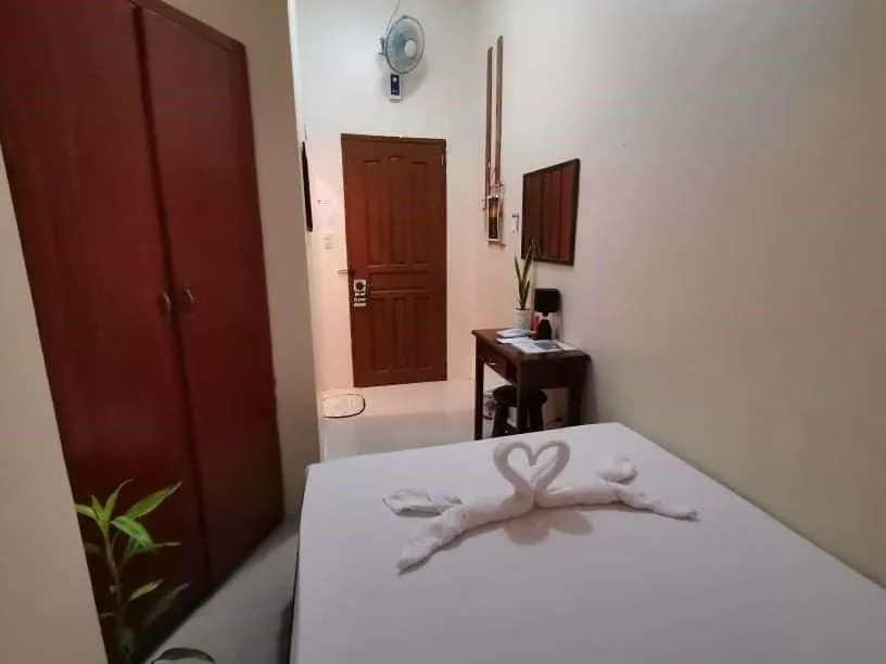 wardrobe, Bed in St. John Island View Pensionne