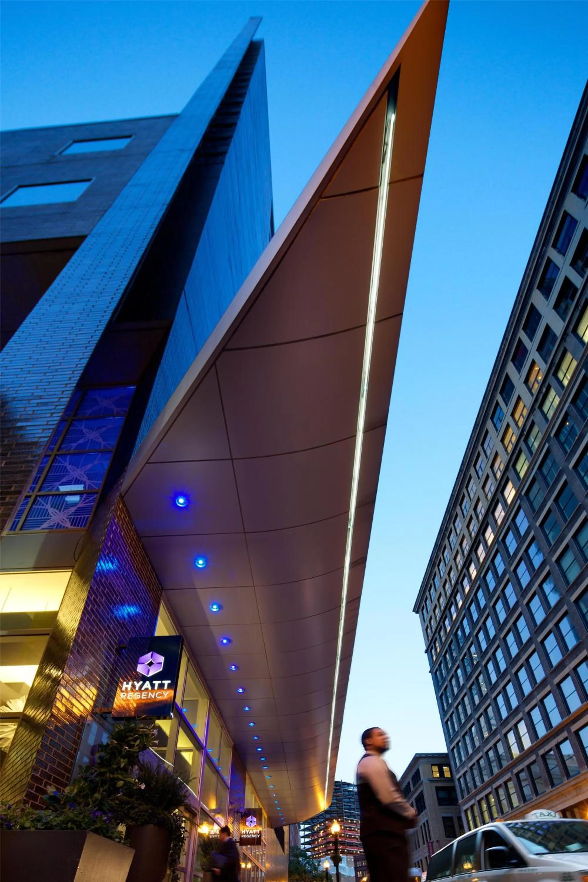 Property building in Hyatt Regency Boston