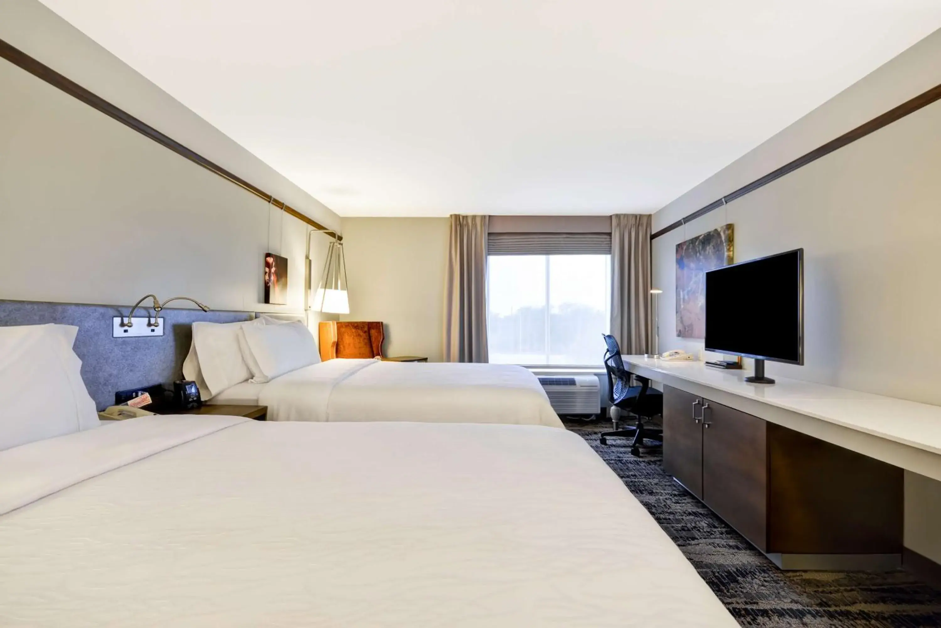 Queen Room with Two Queen Beds - Hearing Access in Hilton Garden Inn Austin Round Rock Queen Room with Two Queen Beds - Hearing Access in Hilton Garden Inn Austin Round Rock