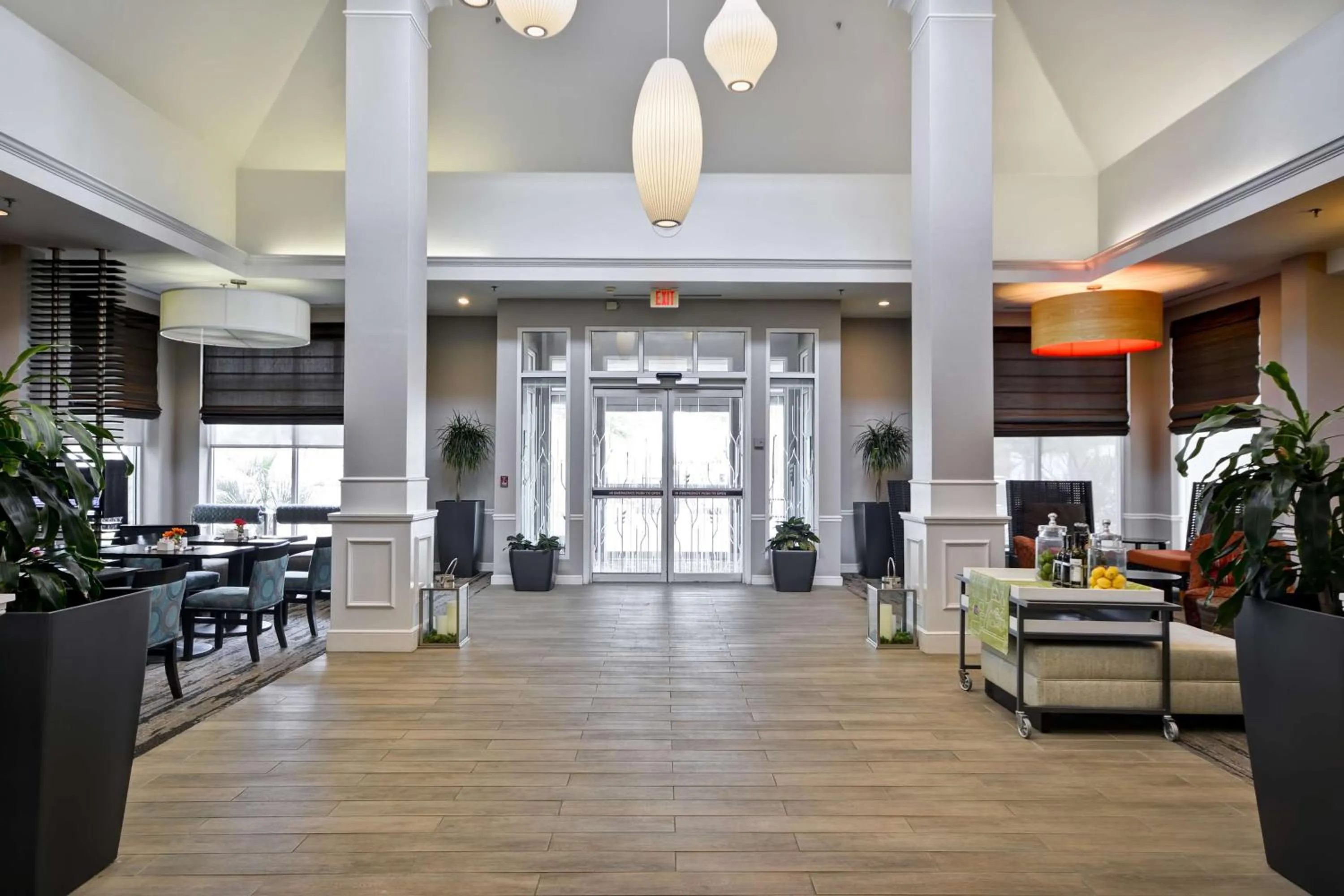 Lobby or reception in Hilton Garden Inn Austin Round Rock