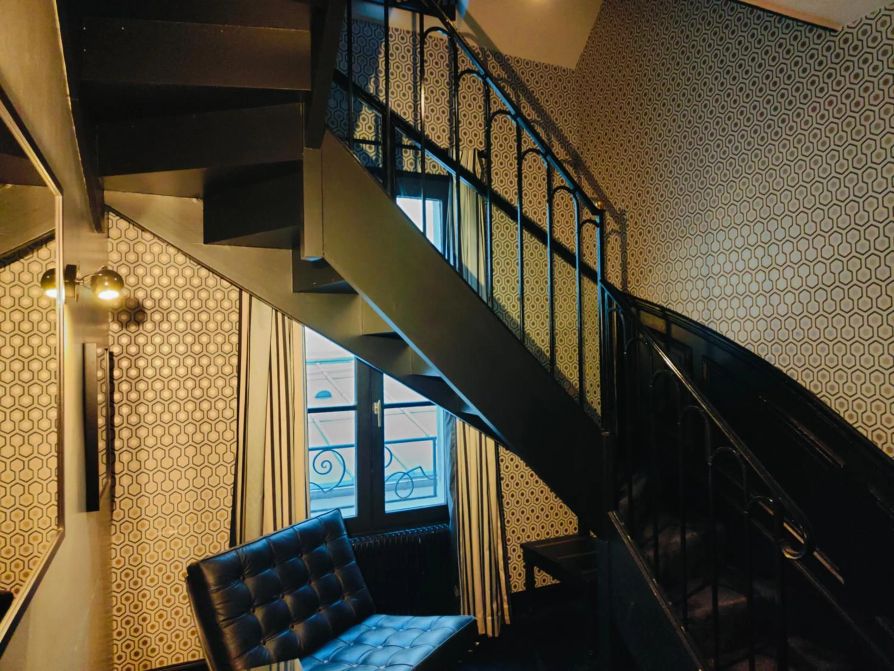 Bedroom in Hôtel Noir