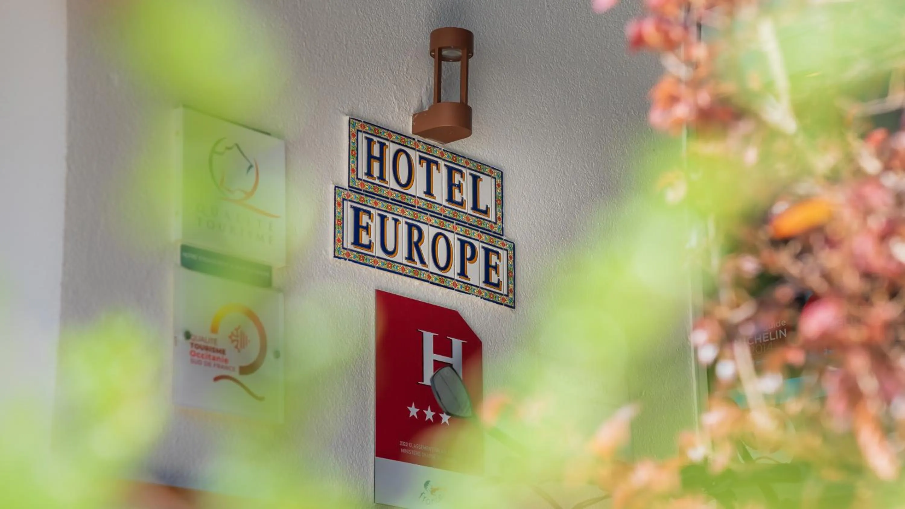 Property logo or sign in Hotel Europe