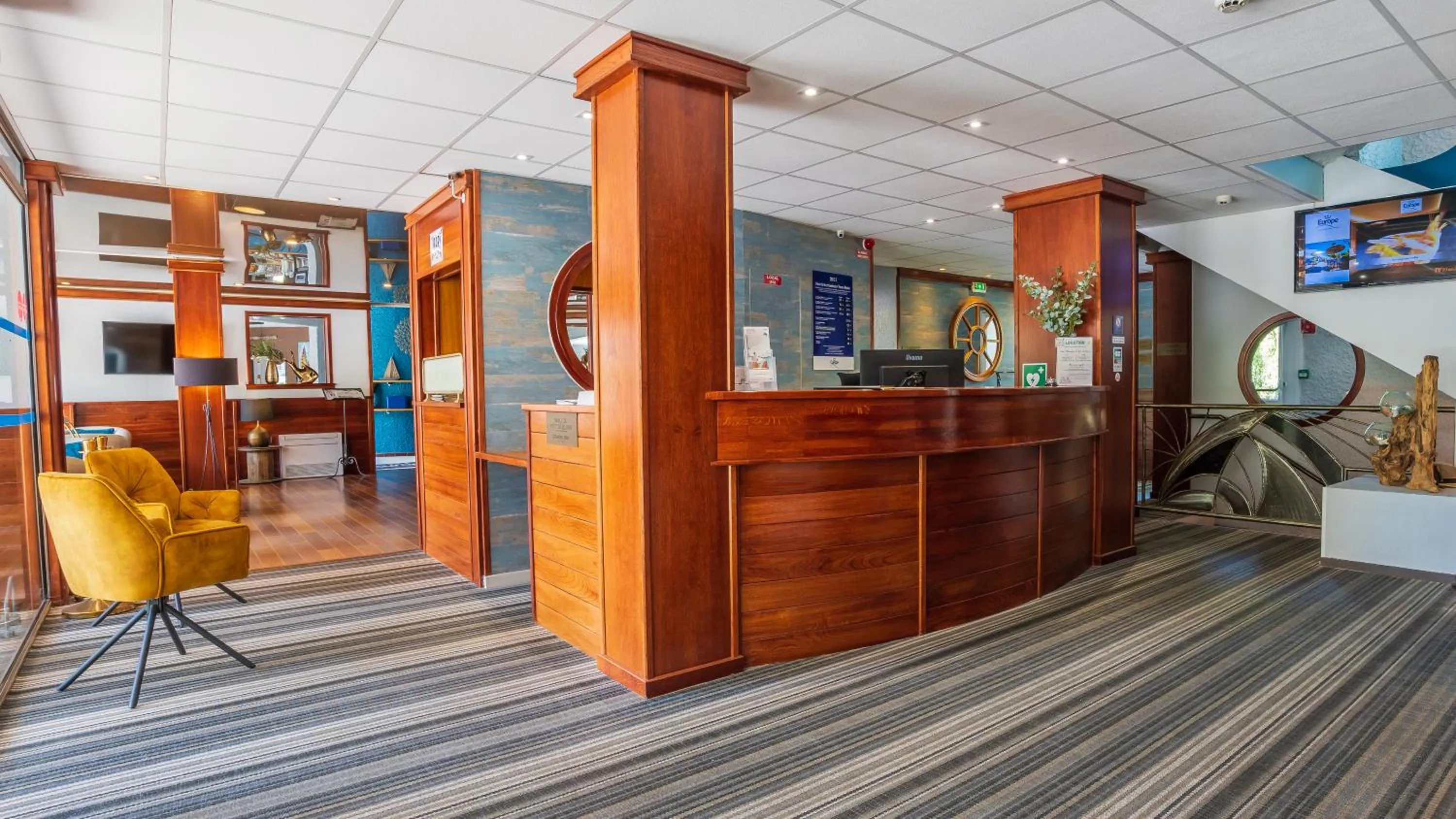 Lobby or reception in Hotel Europe