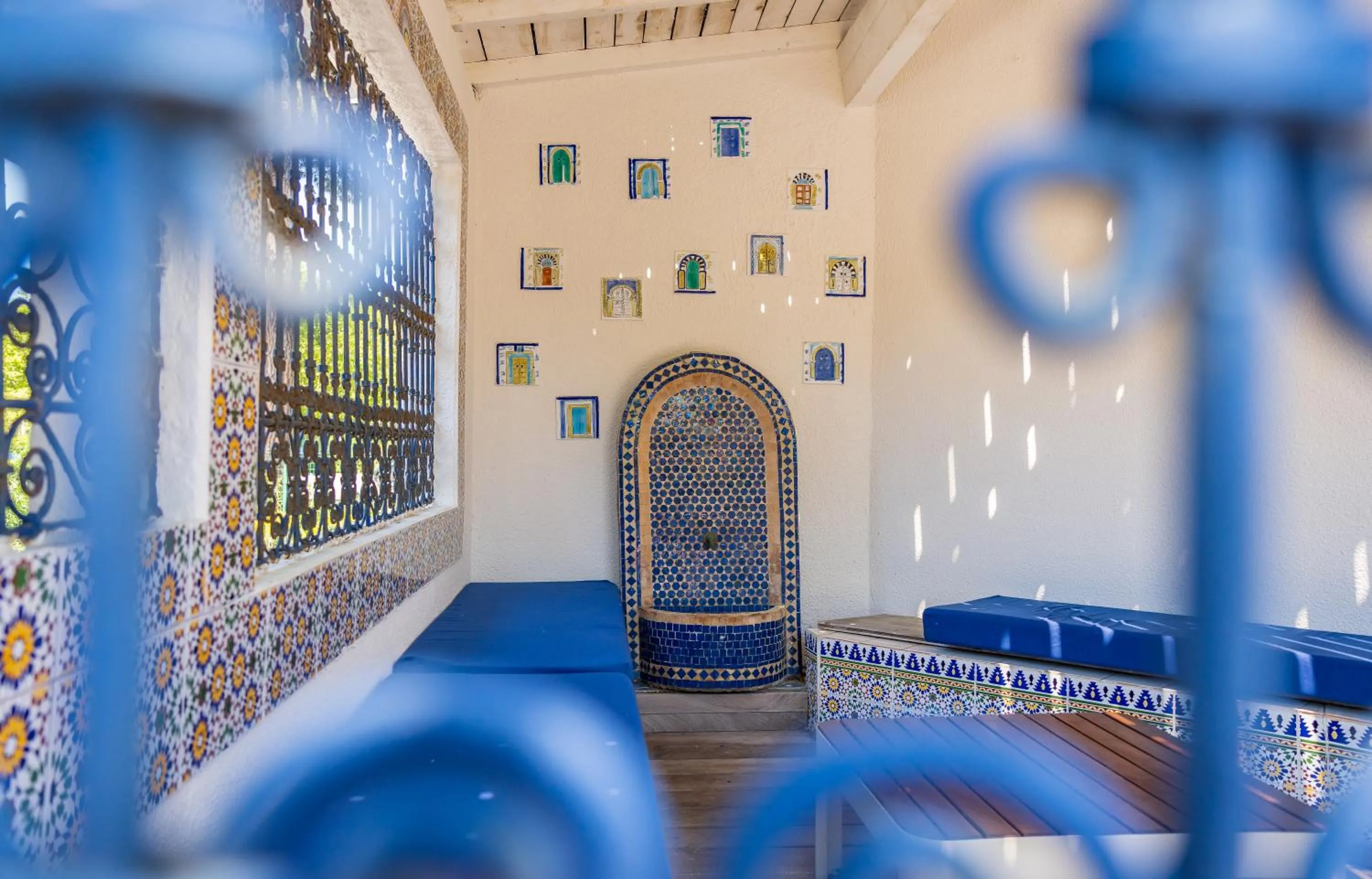 Patio in Hotel Europe