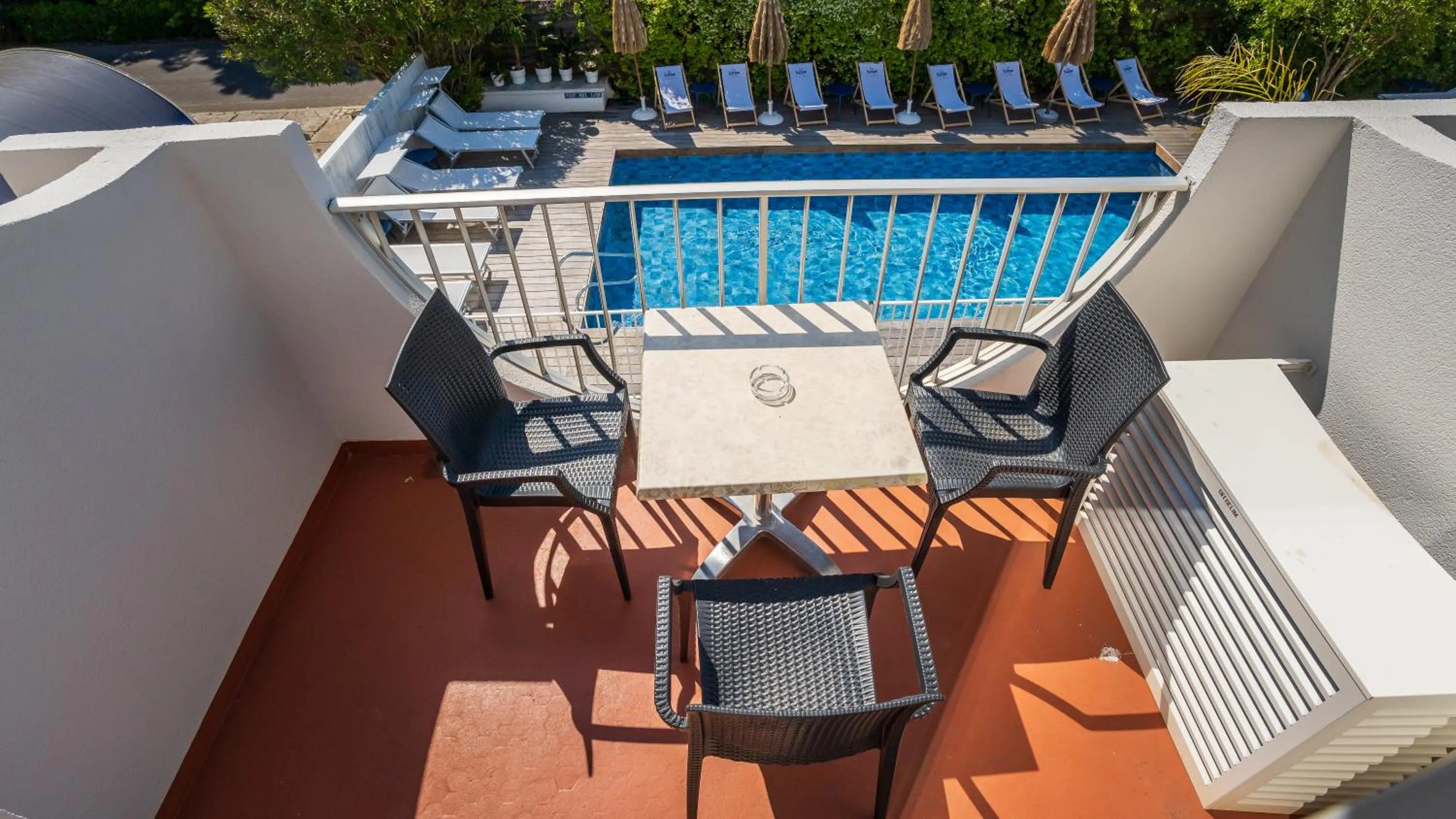 Balcony/Terrace in Hotel Europe