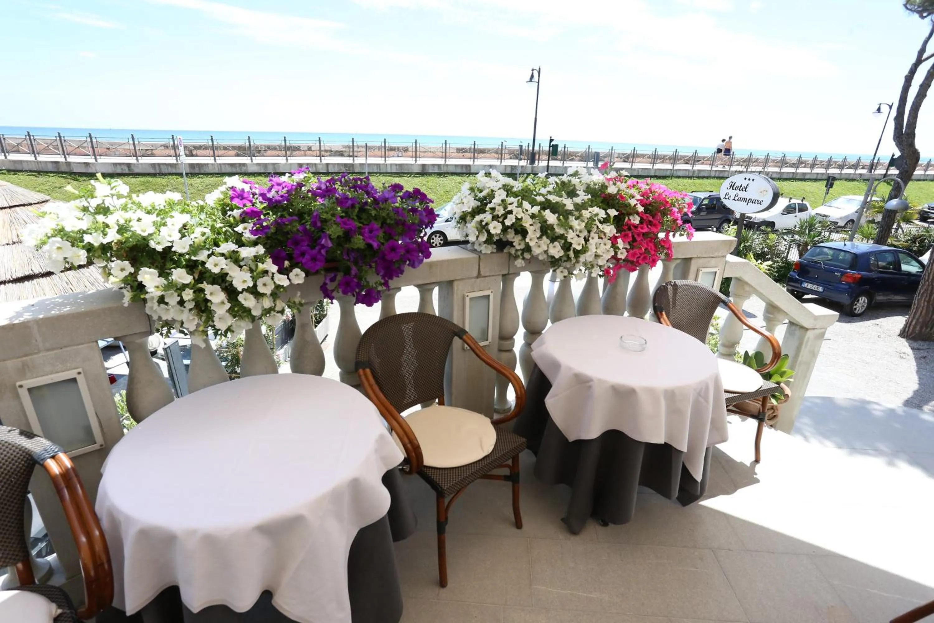 Balcony/Terrace in Hotel Le Lampare