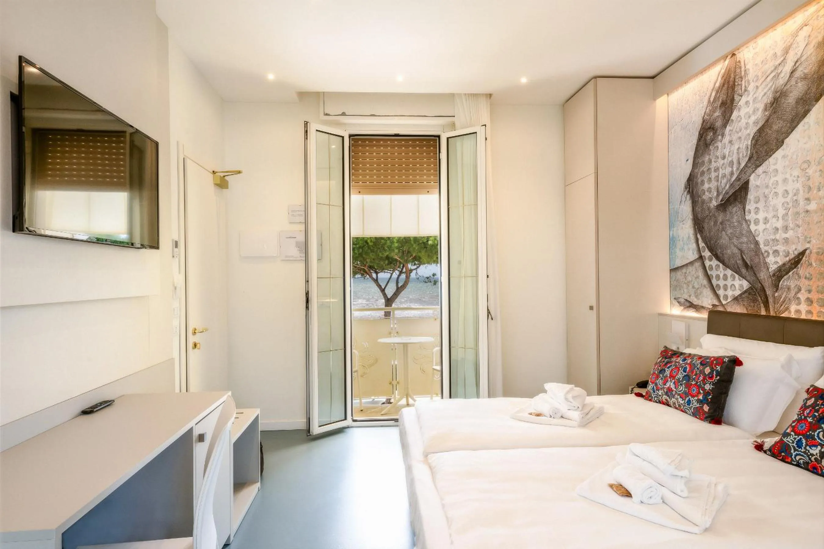 Bedroom in Hotel Le Lampare