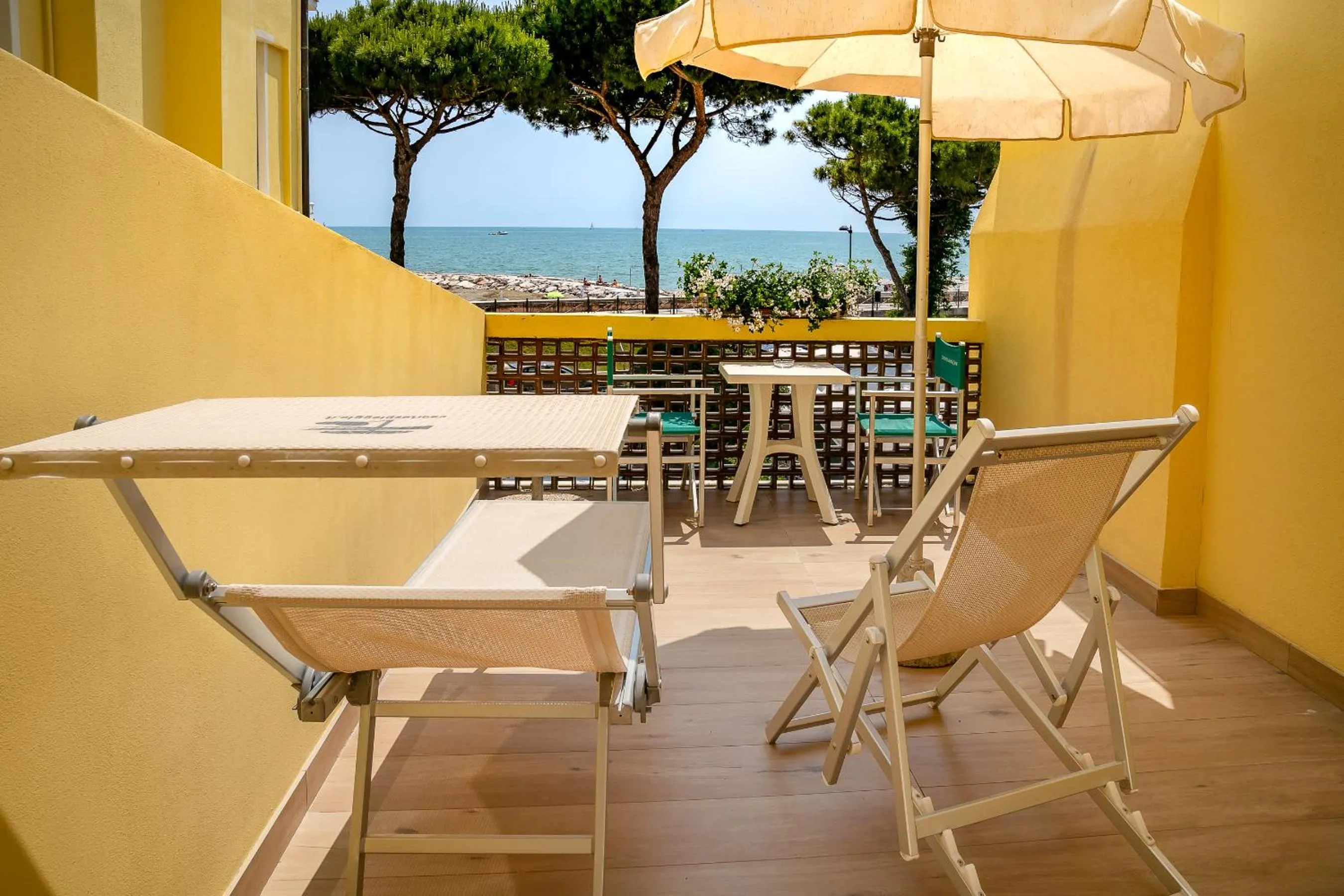 Balcony/Terrace in Hotel Le Lampare