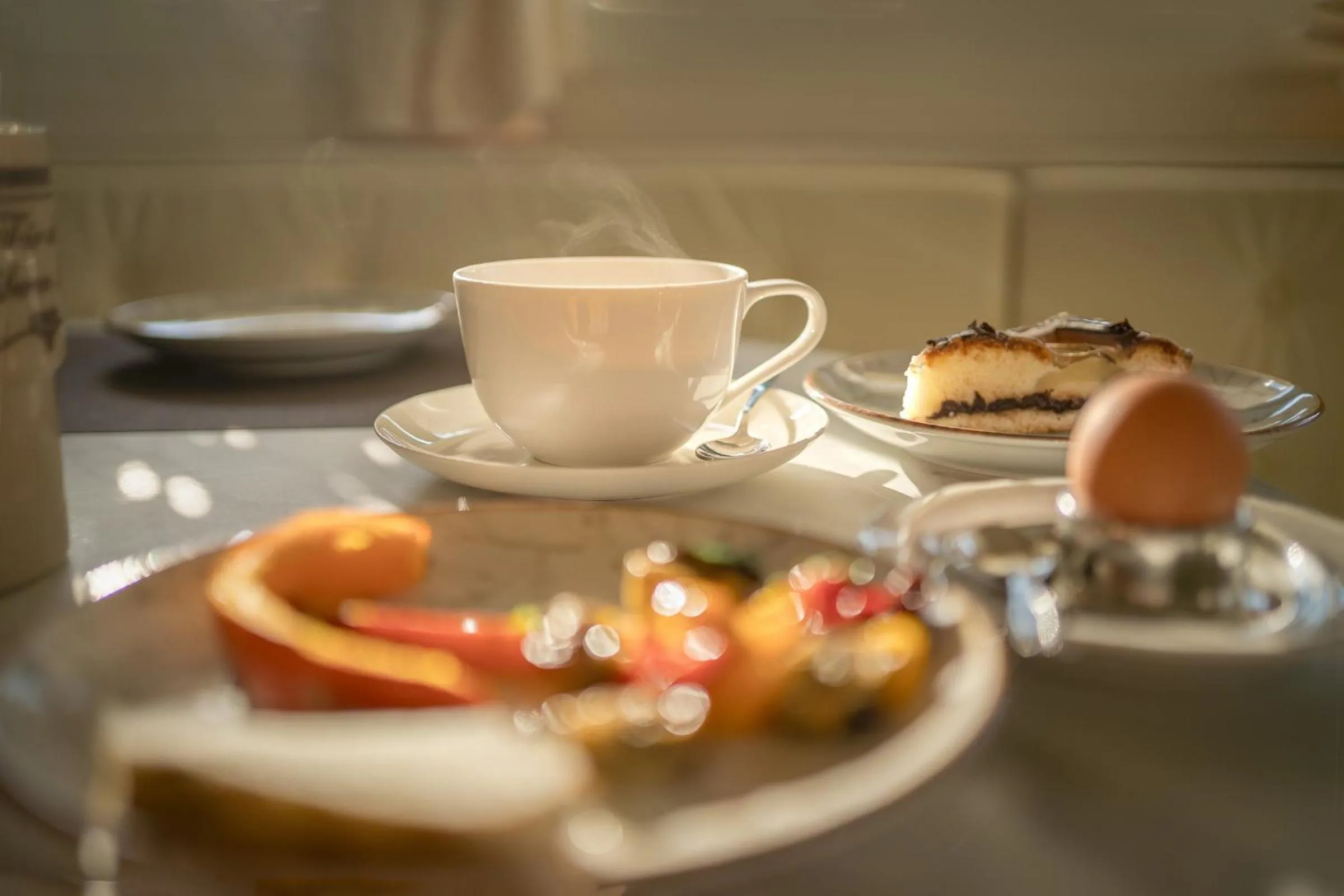 Food and drinks in Hotel Le Lampare