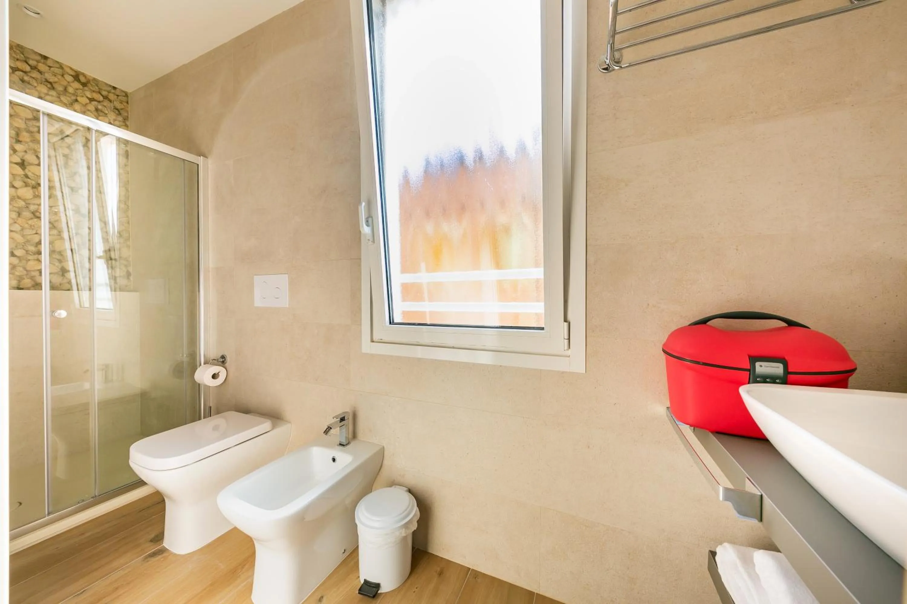 Bathroom in Hotel Le Lampare