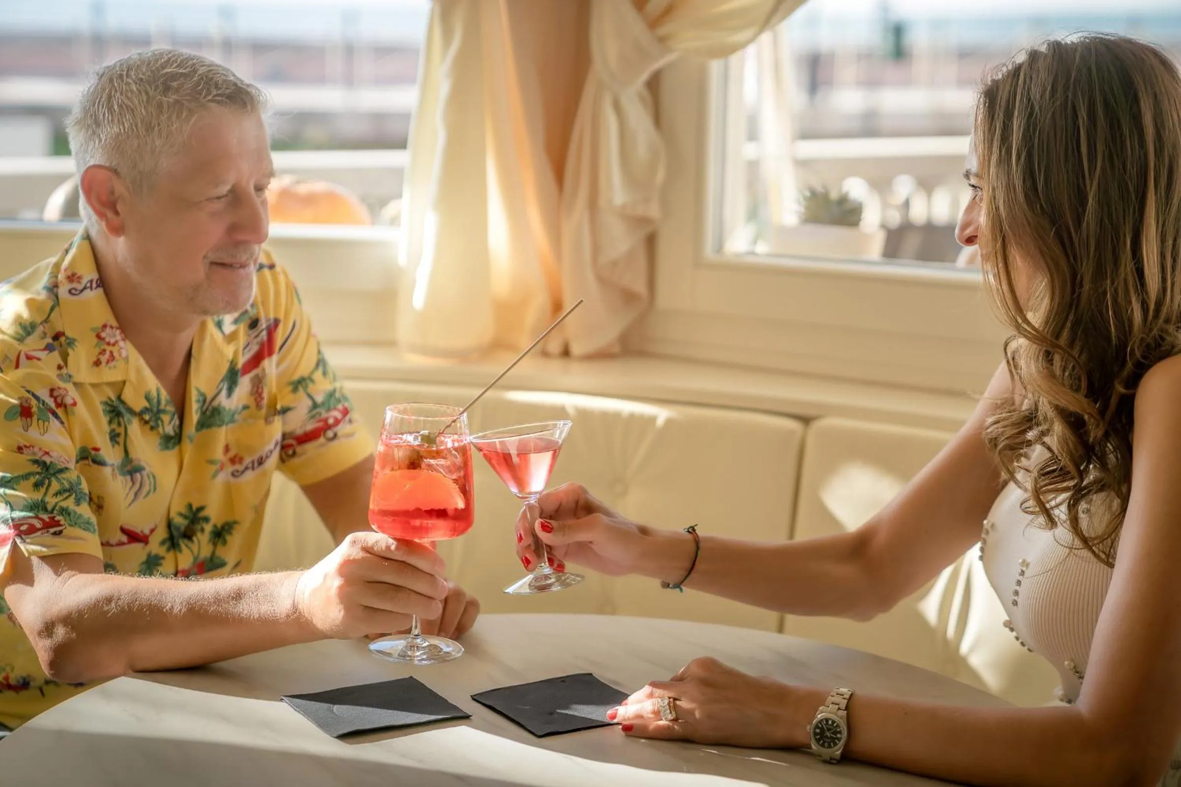 People in Hotel Le Lampare