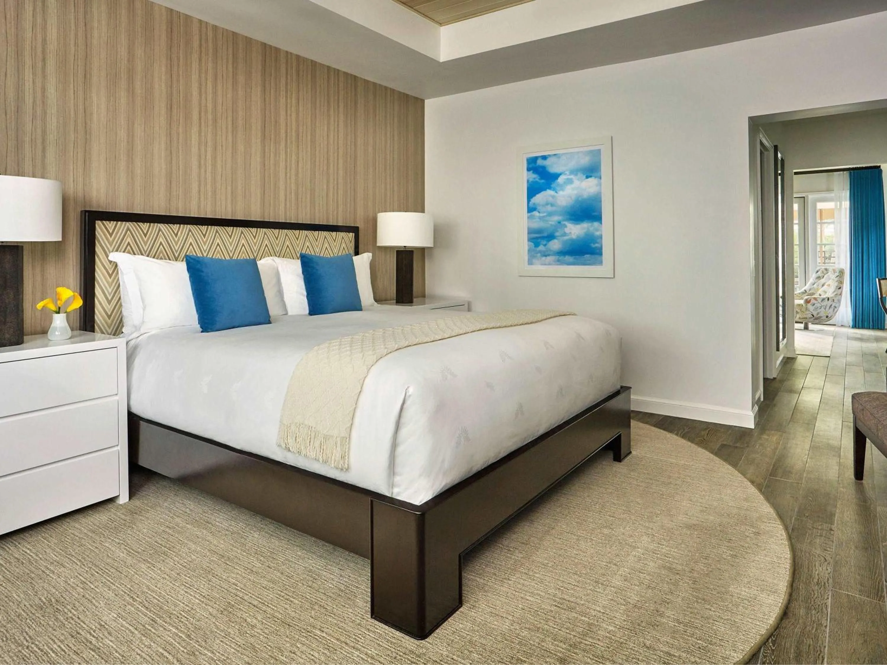 Bedroom, Bed in Fairmont Miramar Hotel & Bungalows