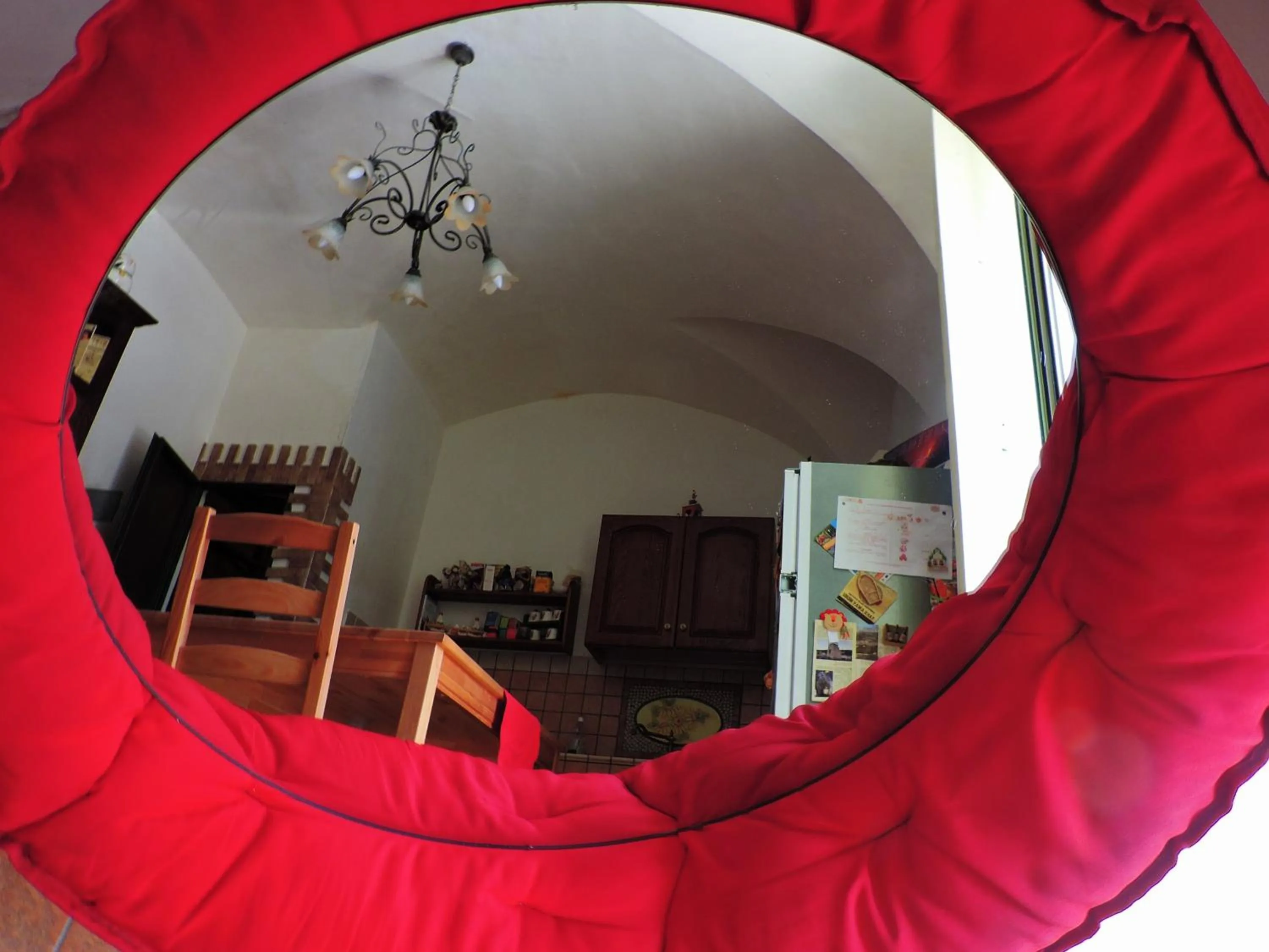 Kitchen or kitchenette in Etna Hiking B&B