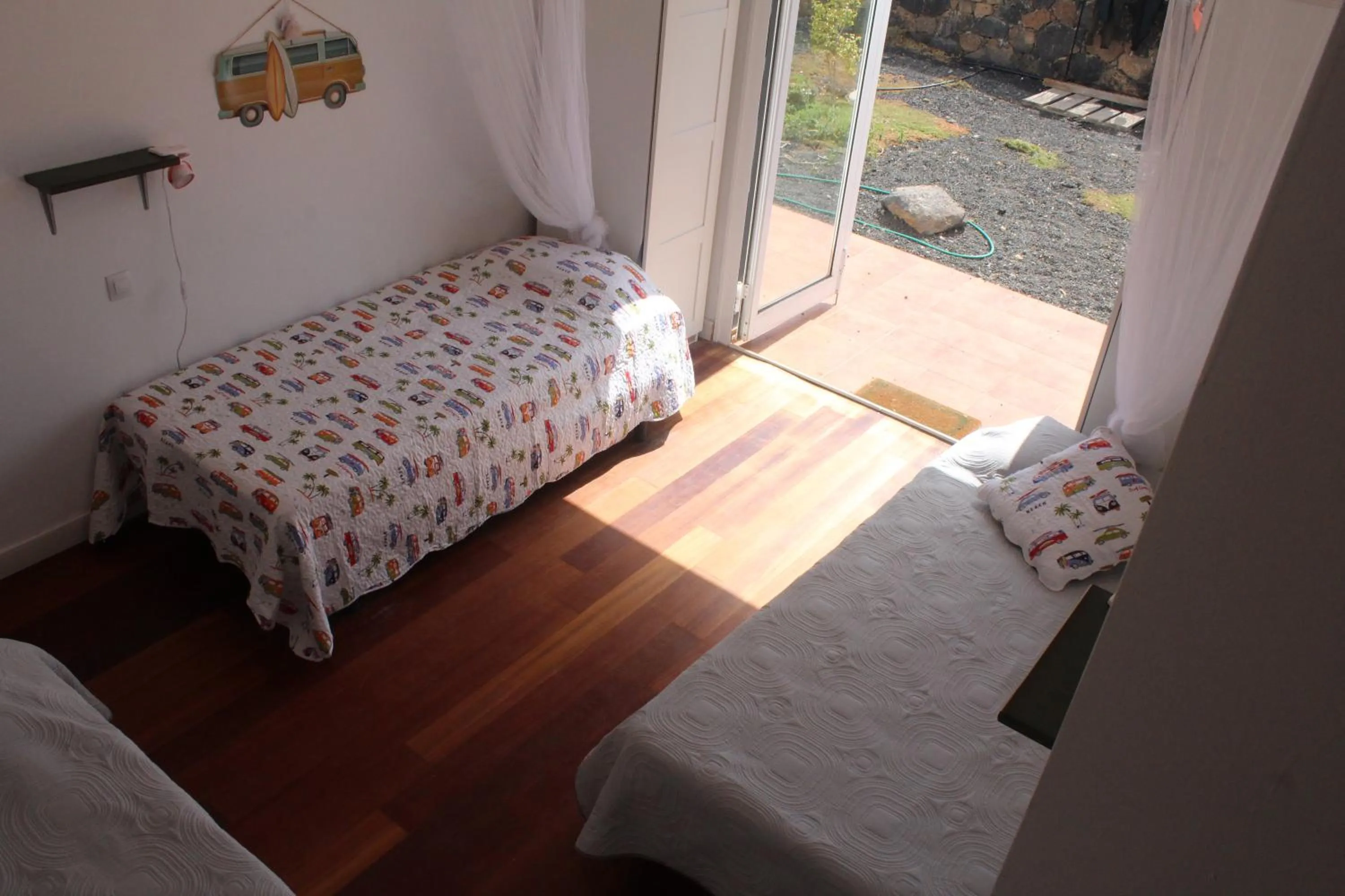 Bed in Da Mata Kite&Surf House