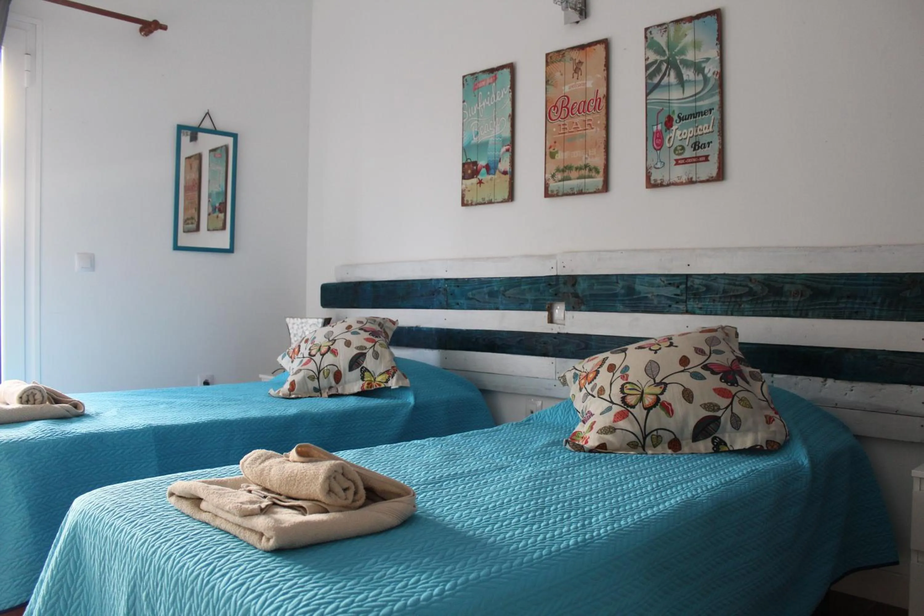 Bed in Da Mata Kite&Surf House