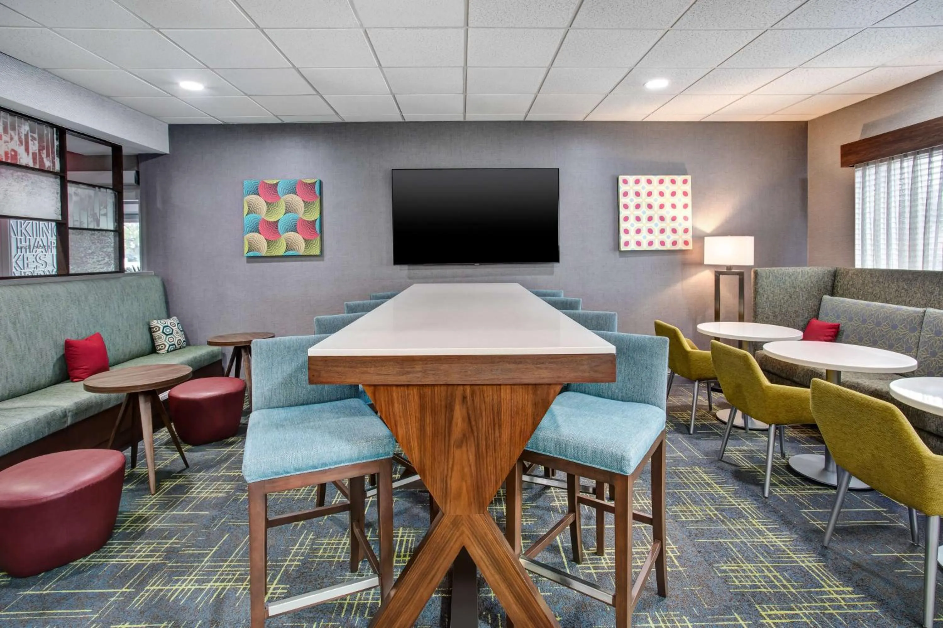 Lobby or reception in Hampton Inn & Suites Cape Coral / Fort Myers