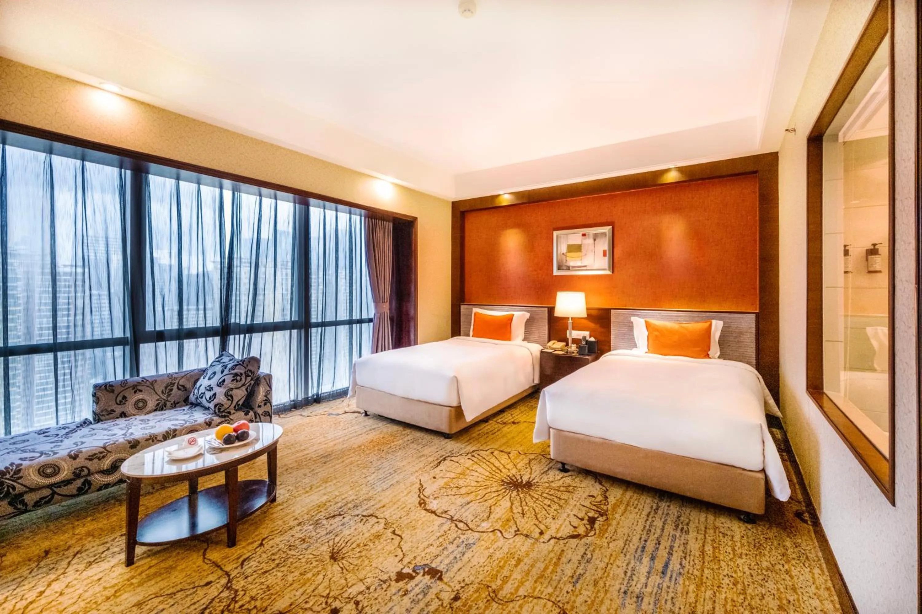 Bedroom, Bed in Leeden Hotel Guangzhou