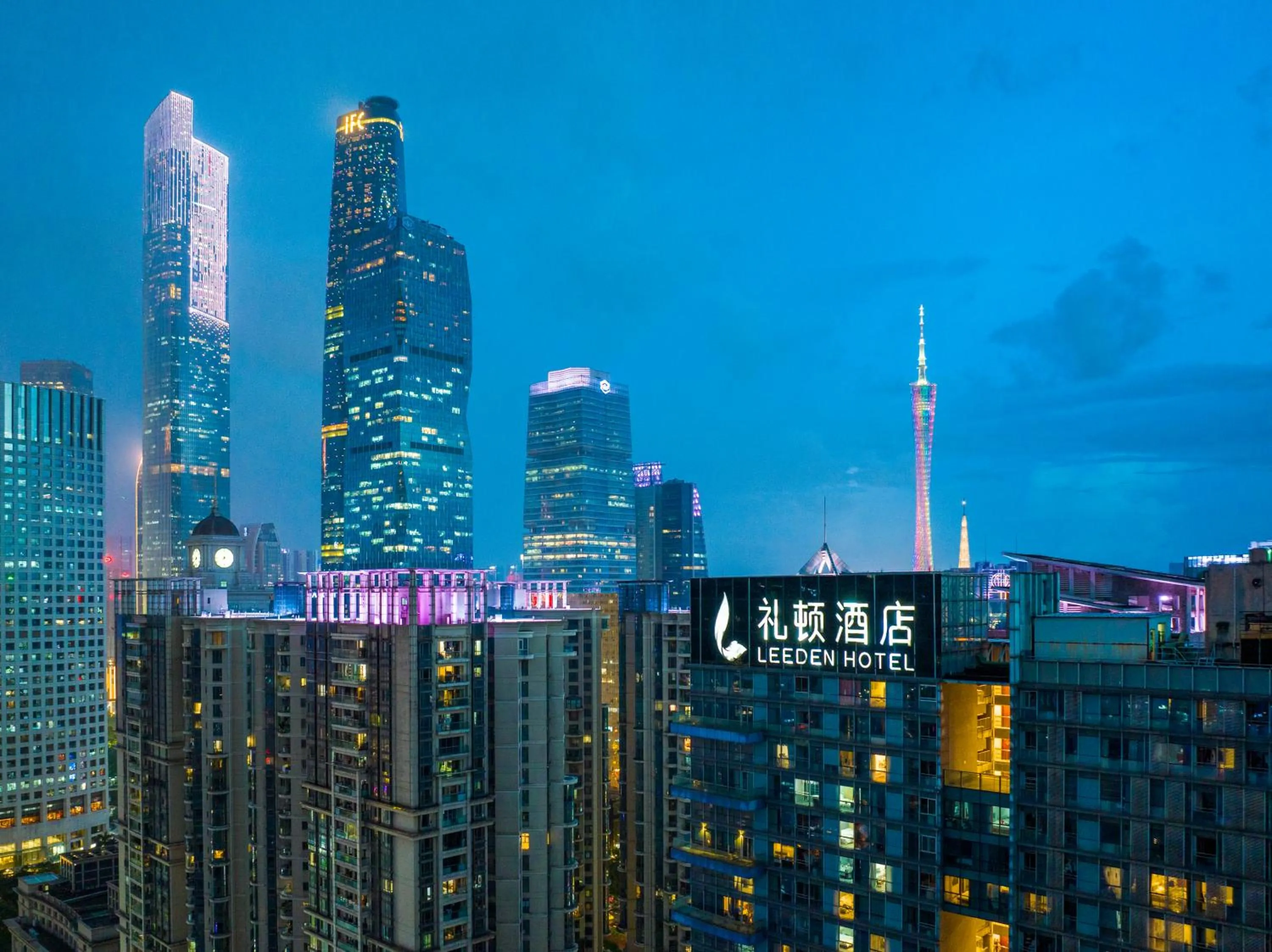 Property building in Leeden Hotel Guangzhou