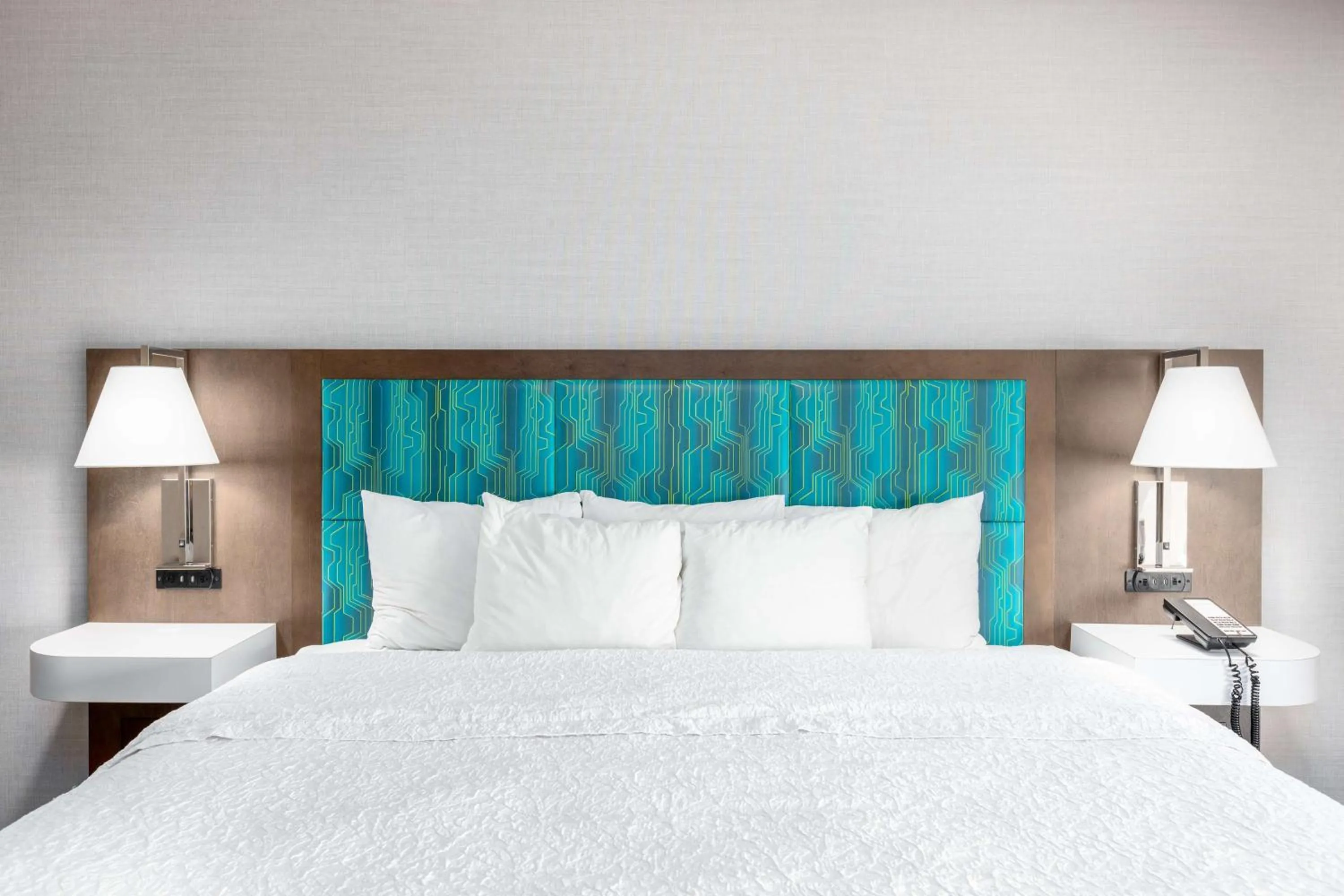 Bed in Hampton Inn Columbus/Dublin