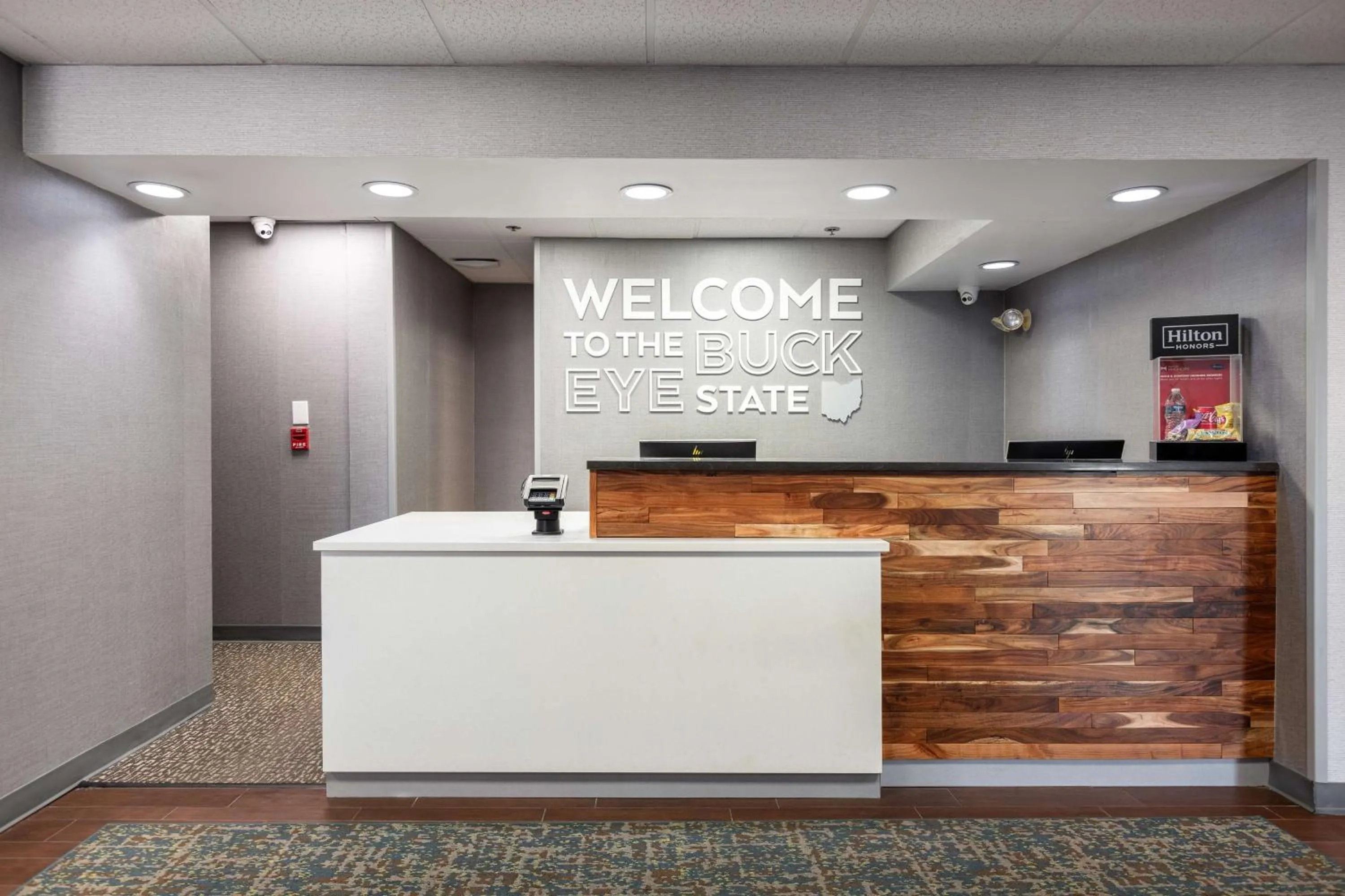 Lobby or reception in Hampton Inn Columbus/Dublin