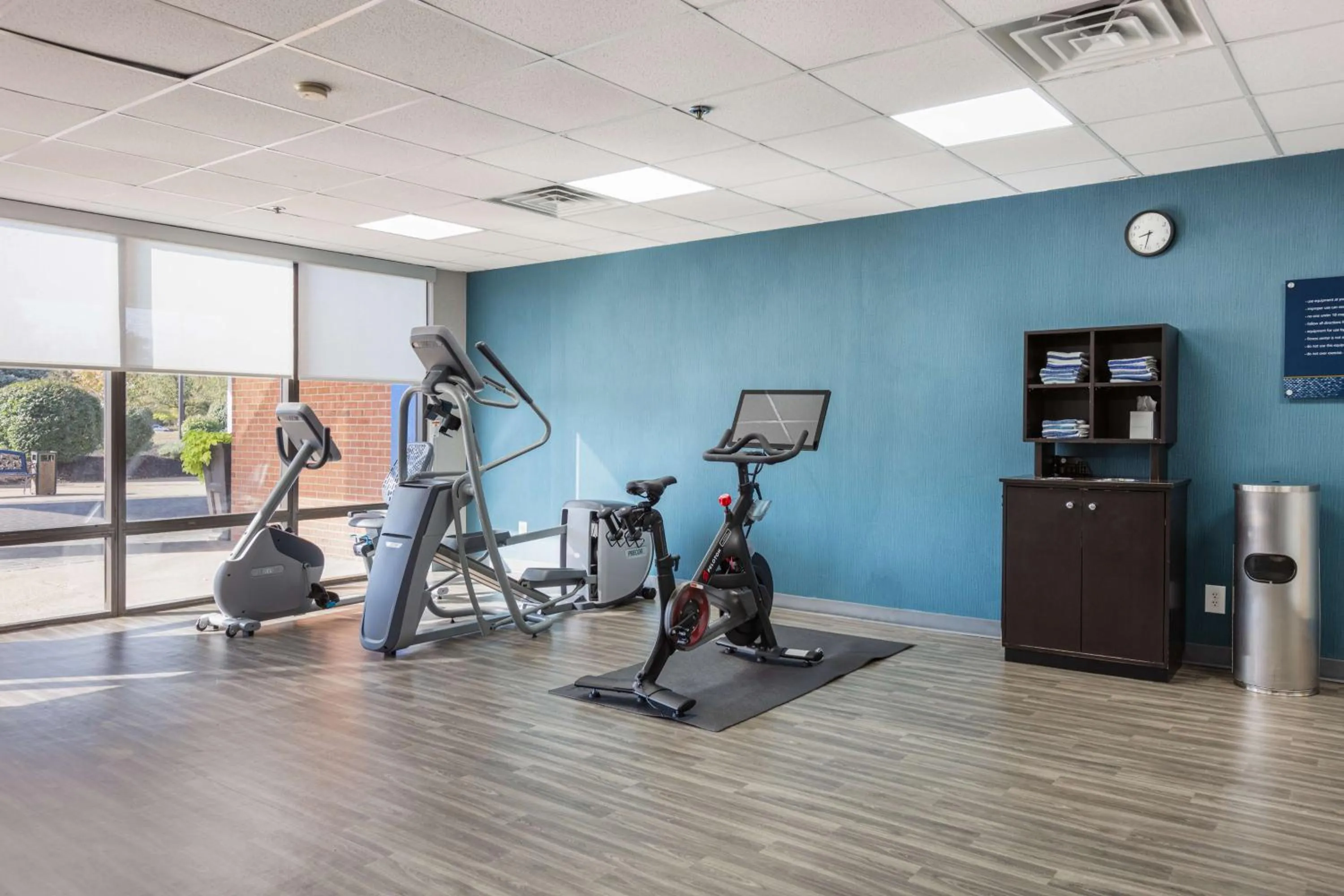 Fitness centre/facilities in Hampton Inn Columbus/Dublin