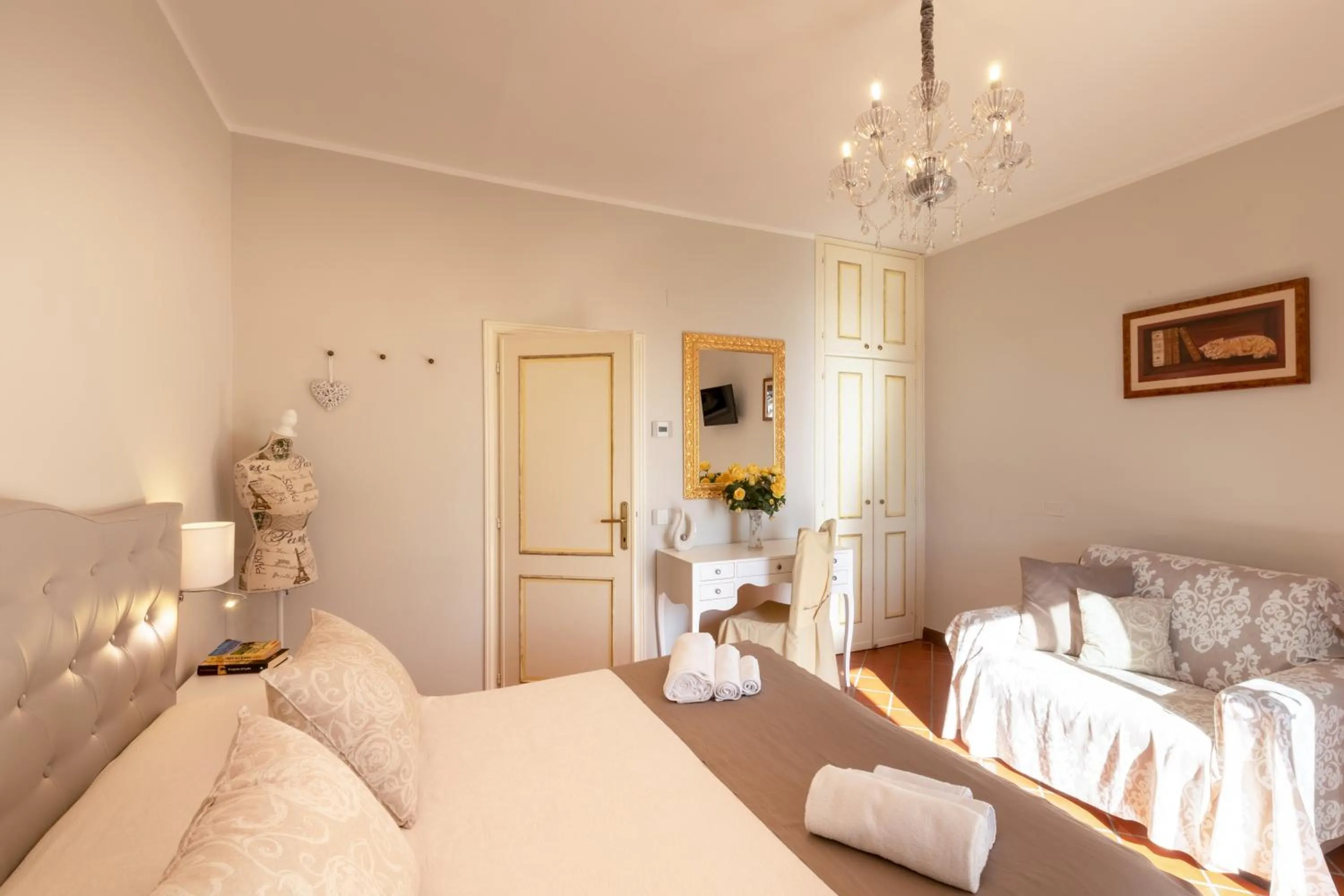 View (from property/room), Bed in Il Torrione