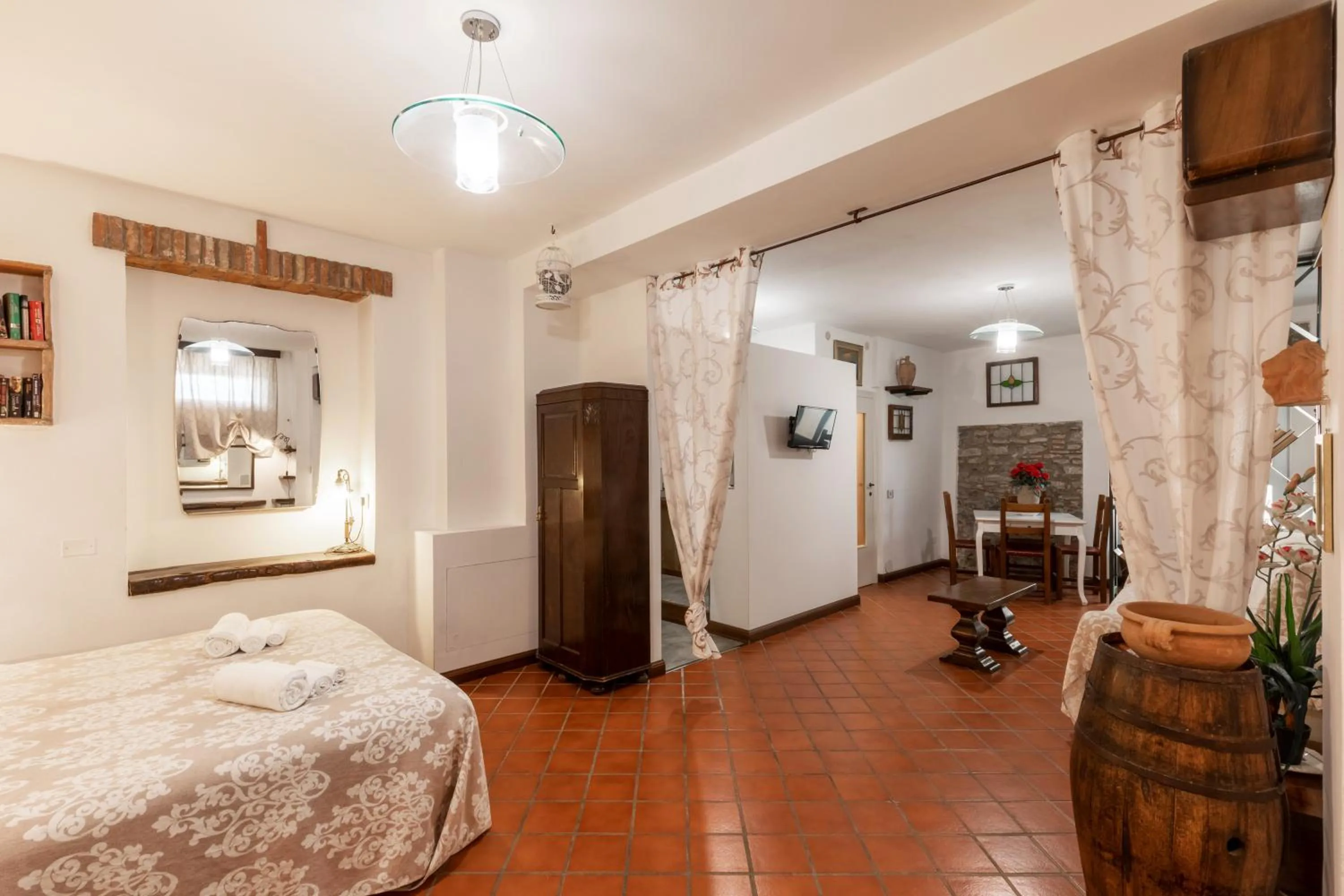 View (from property/room), Bed in Il Torrione