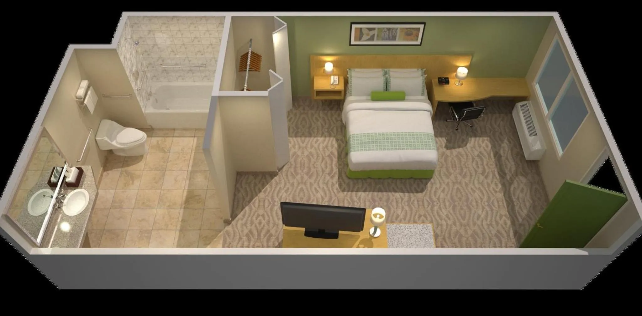 Bed in Hotel Nexus; BW Signature Collection