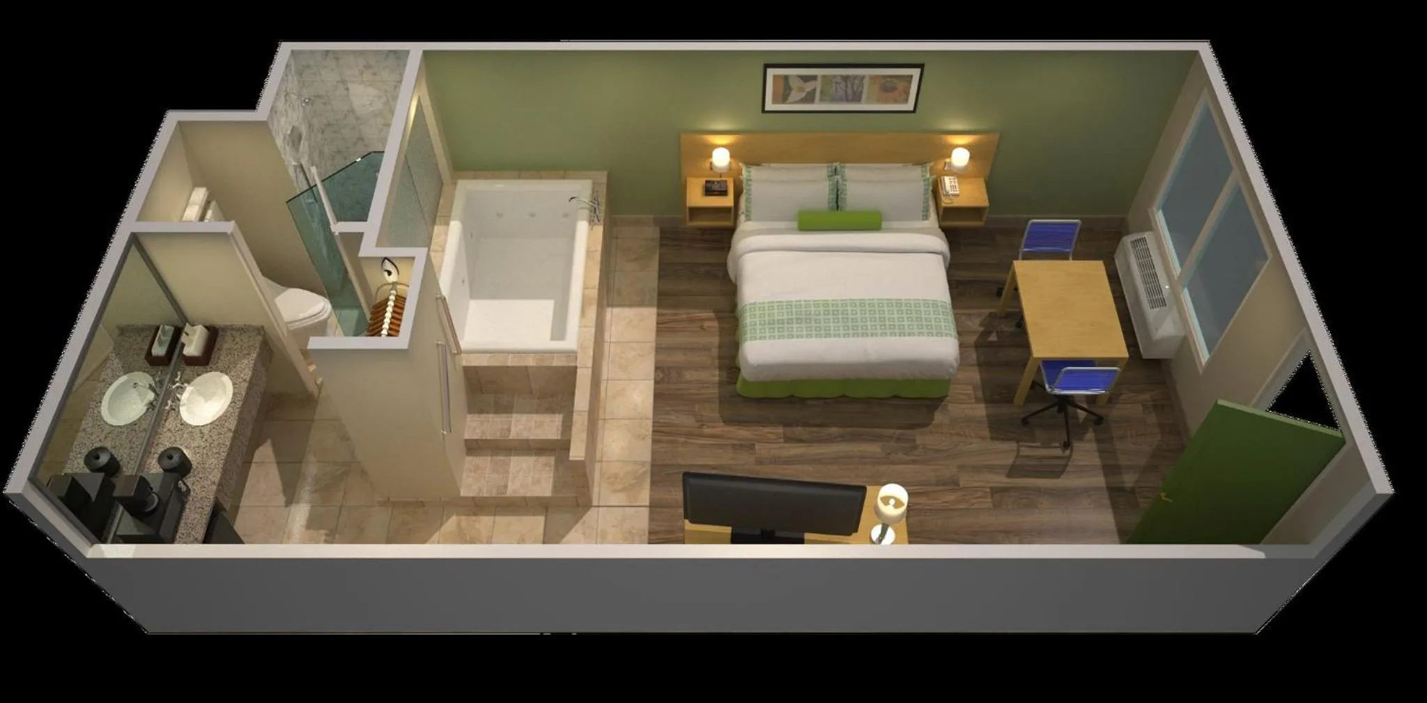 Bed in Hotel Nexus; BW Signature Collection