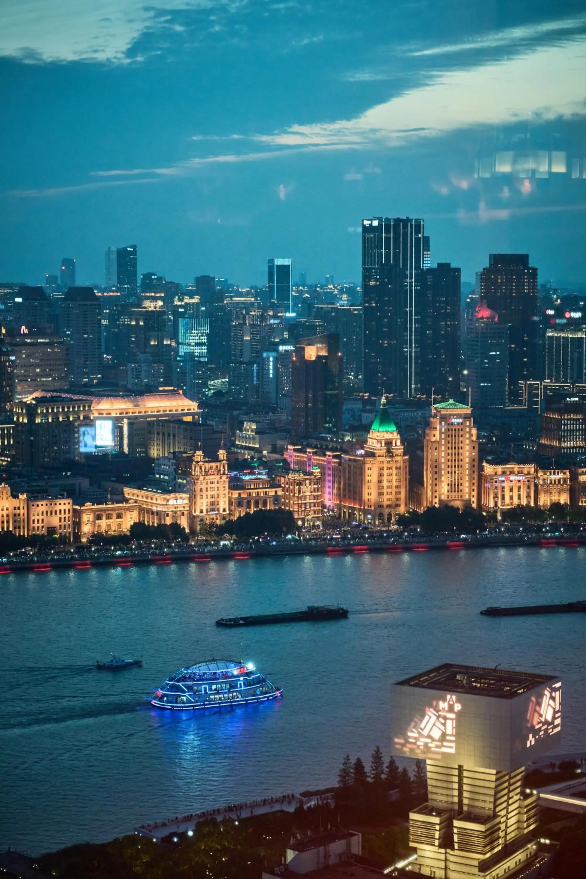 River view in Pudong Shangri-La, Shanghai