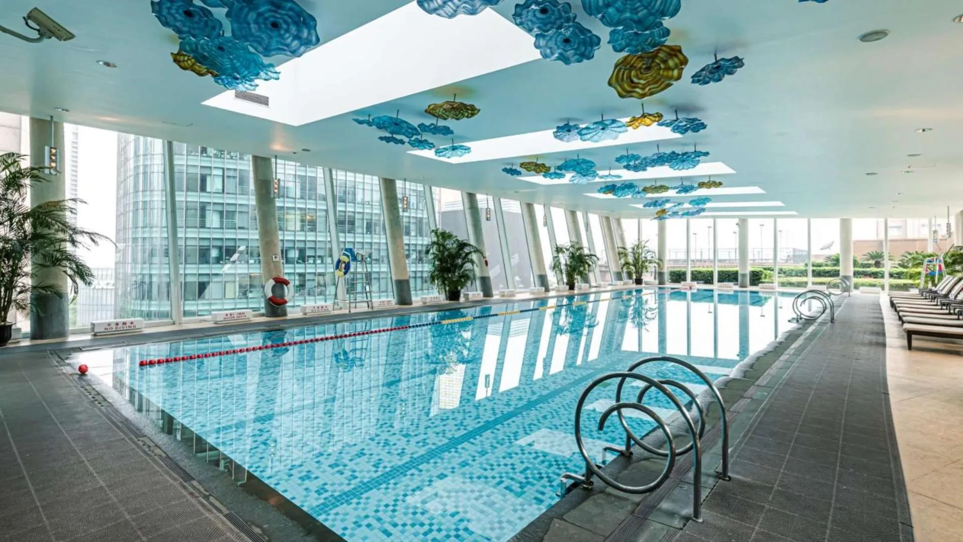 On site in Pudong Shangri-La, Shanghai