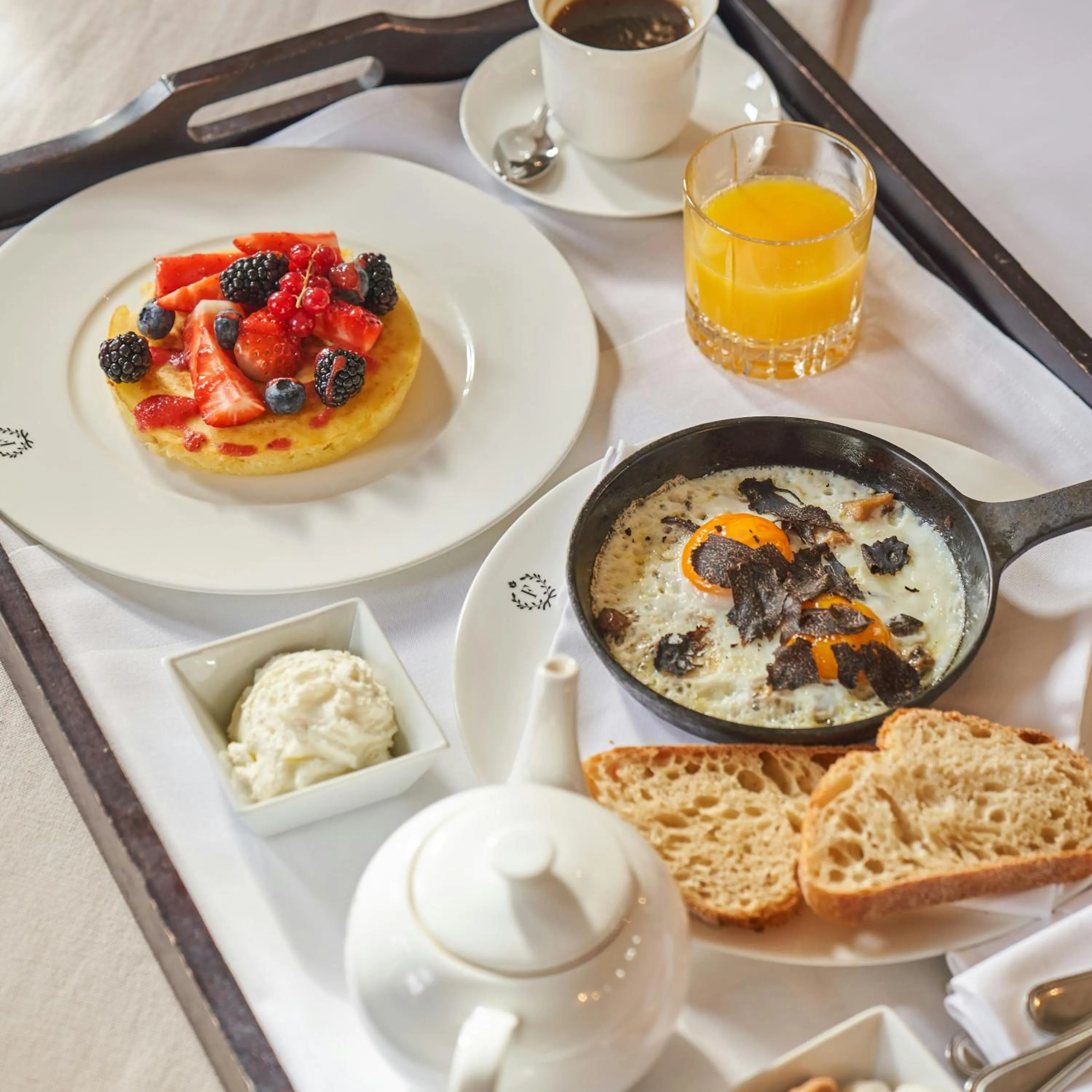 Breakfast in The Franklin London - Starhotels Collezione