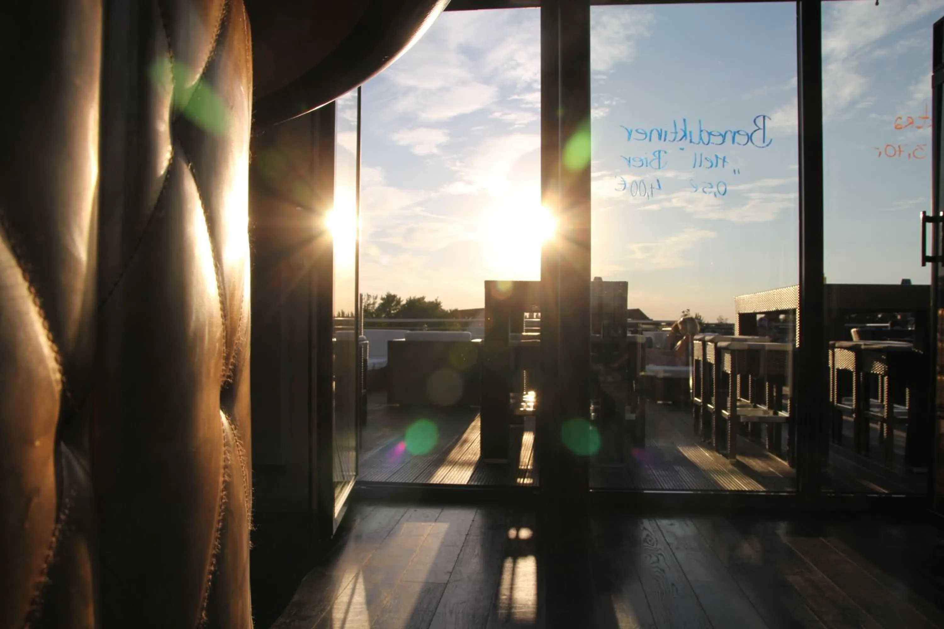 Sunset in König`s Hotel am Schlosspark